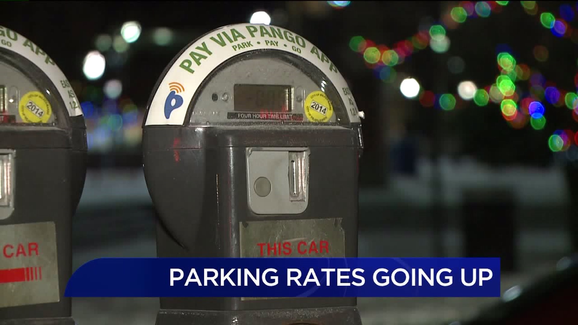 Wilkes-Barre Parking Meter Rate Increase