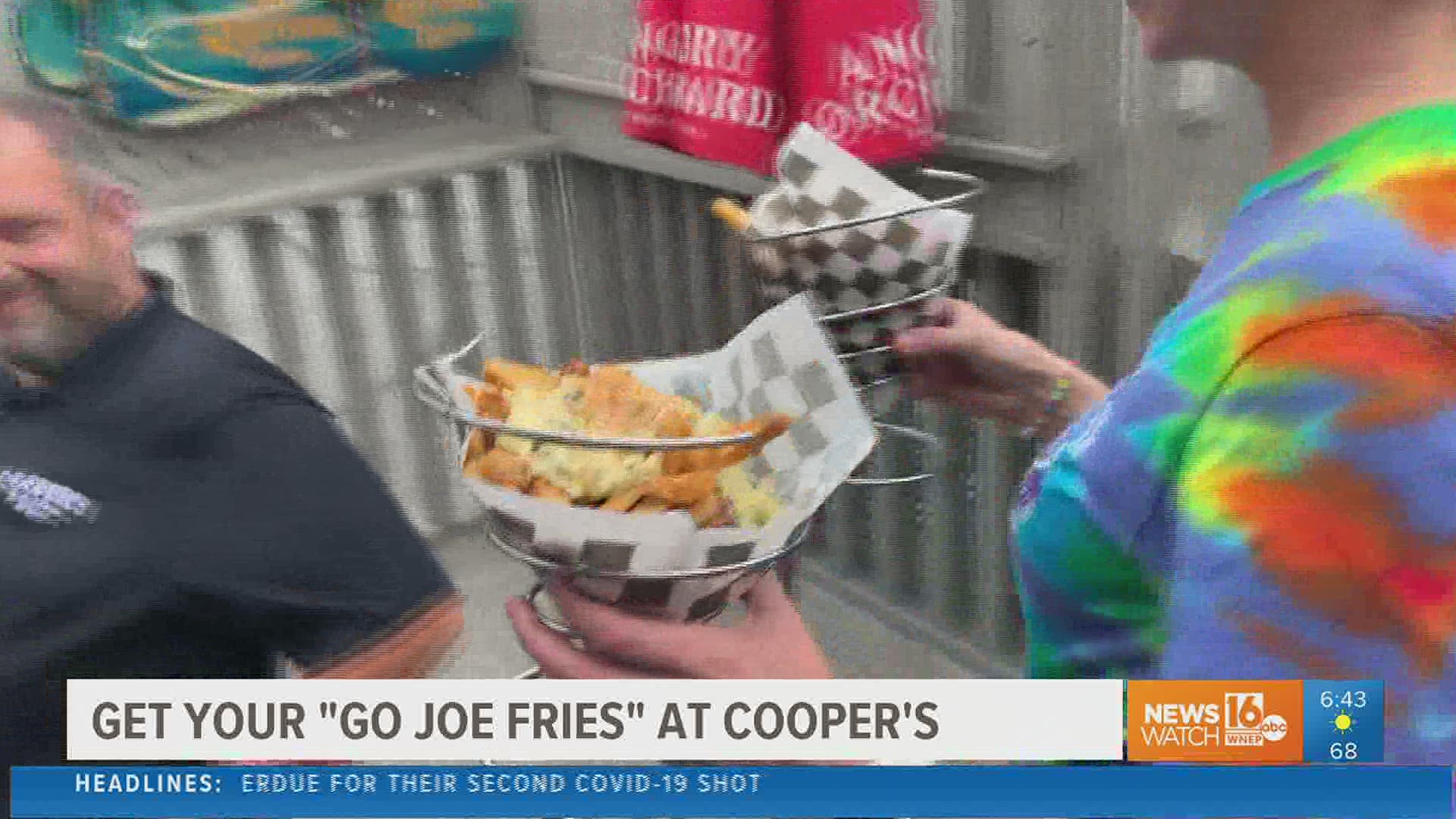 In honor of National French Fry Day, a well-known restaurant in our area fried up some fun for WNEP's Go Joe 24.