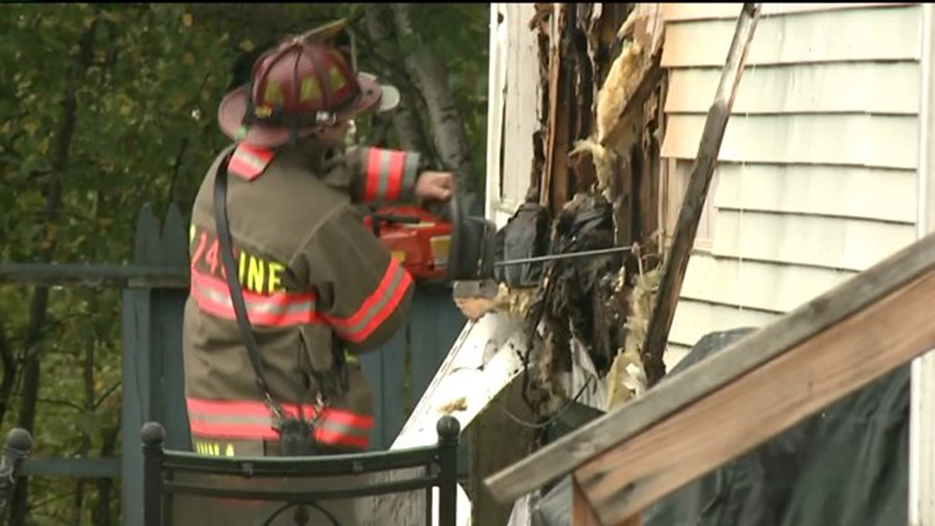 Mobile Home Fire in Luzerne County