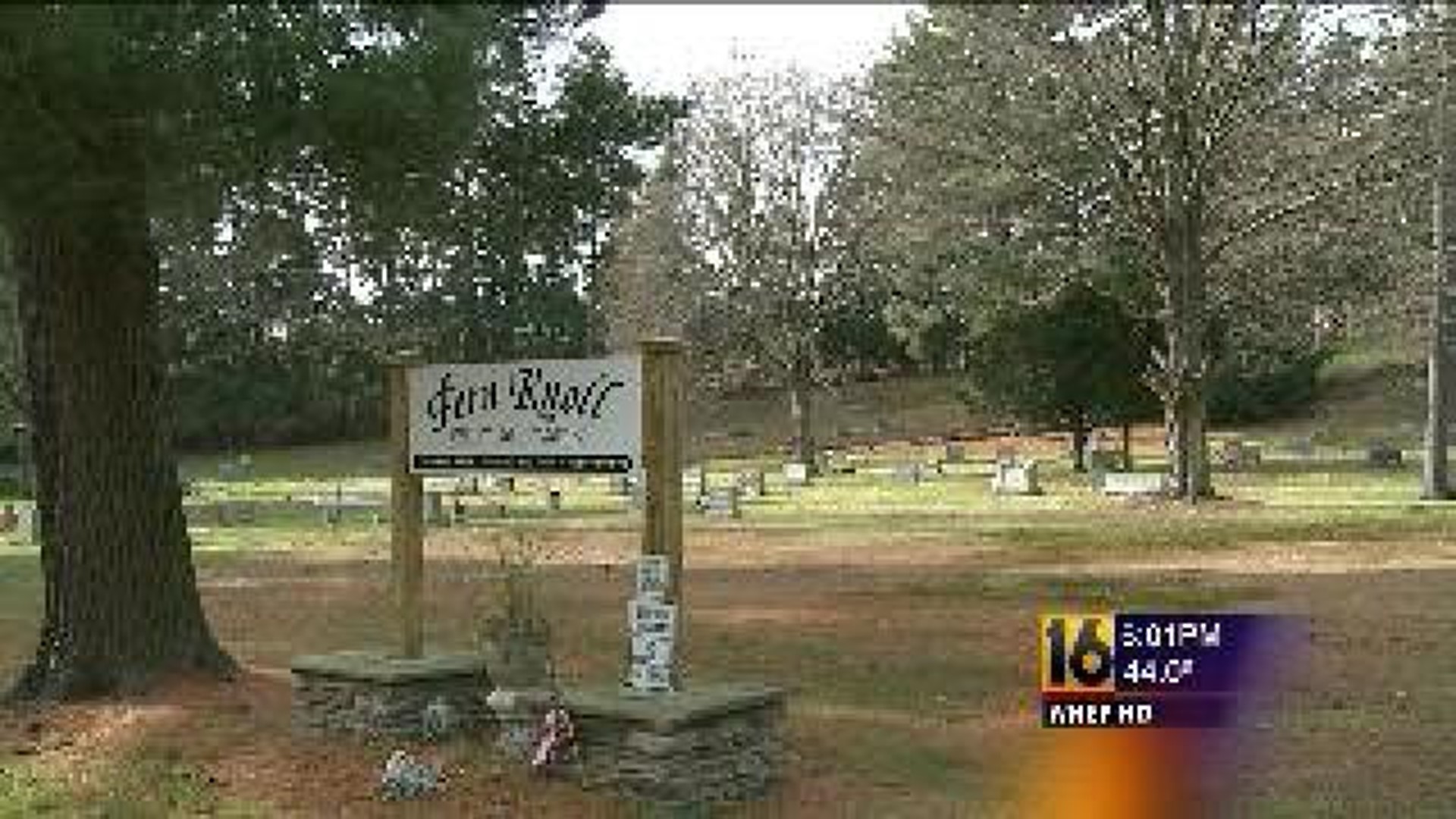 Police Arrest Suspected Cemetery Thief