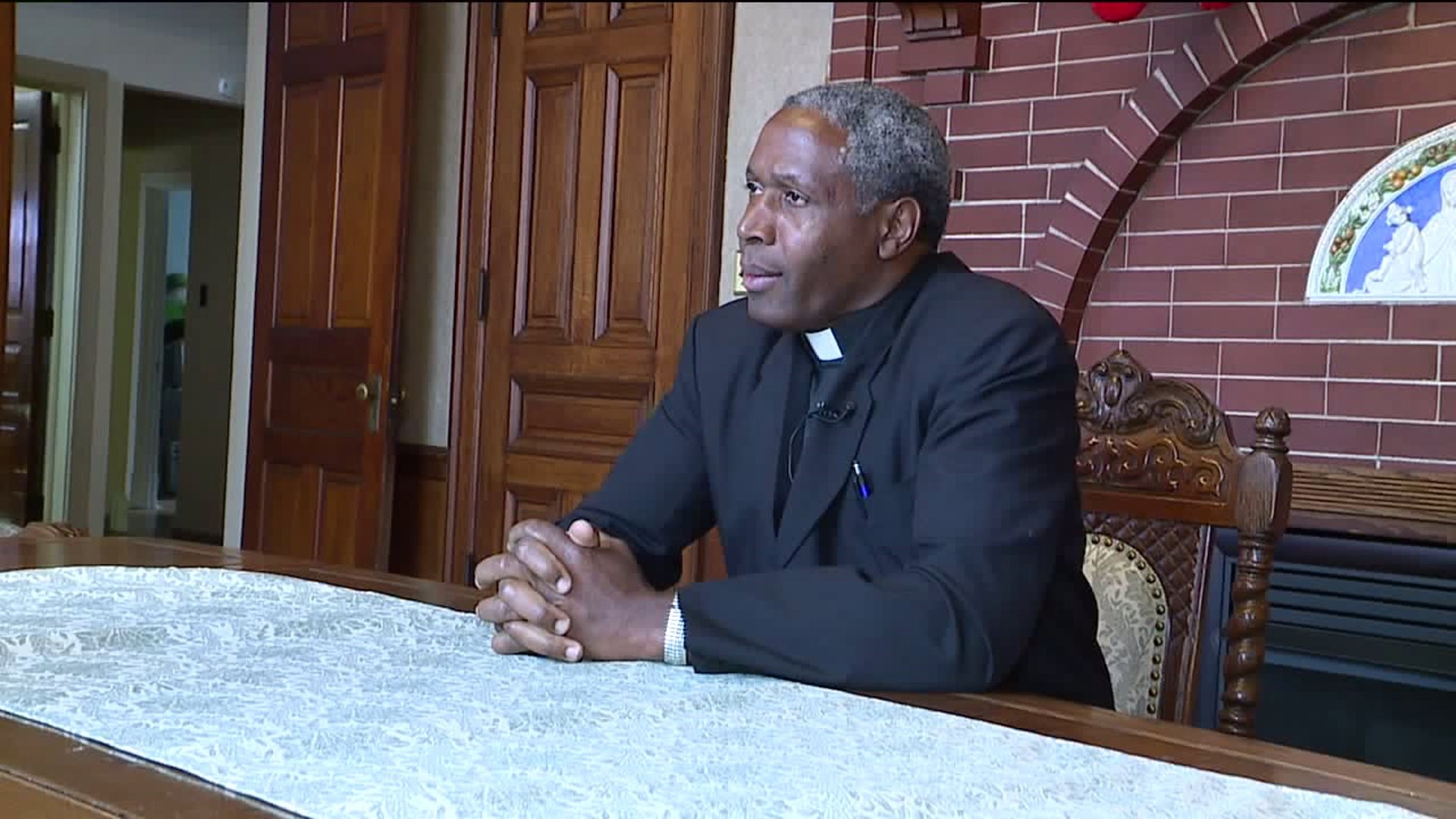 Catholic Church in Pottsville Welcomes Priest from Africa