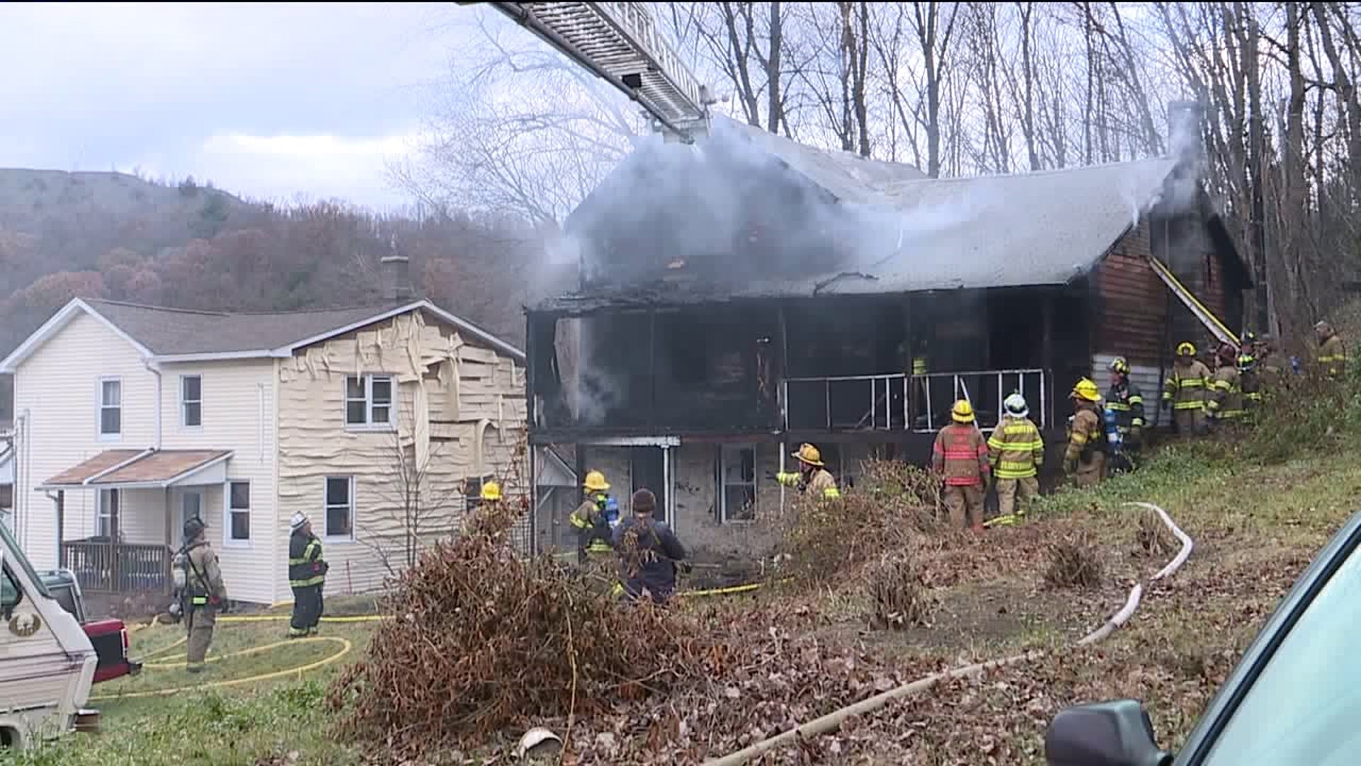 Homes Damaged by Fire in Luzerne County