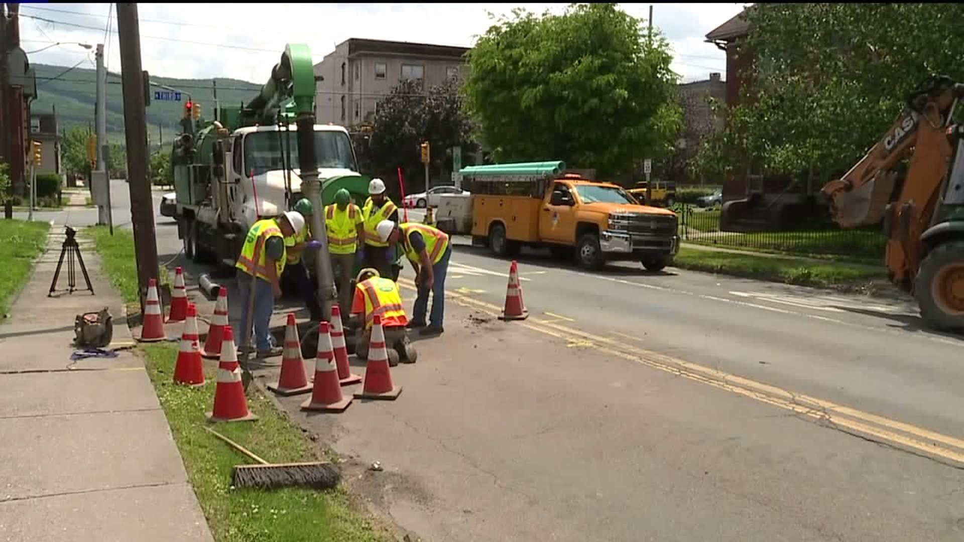 Street in Williamsport Remains Closed Due to Sinkhole