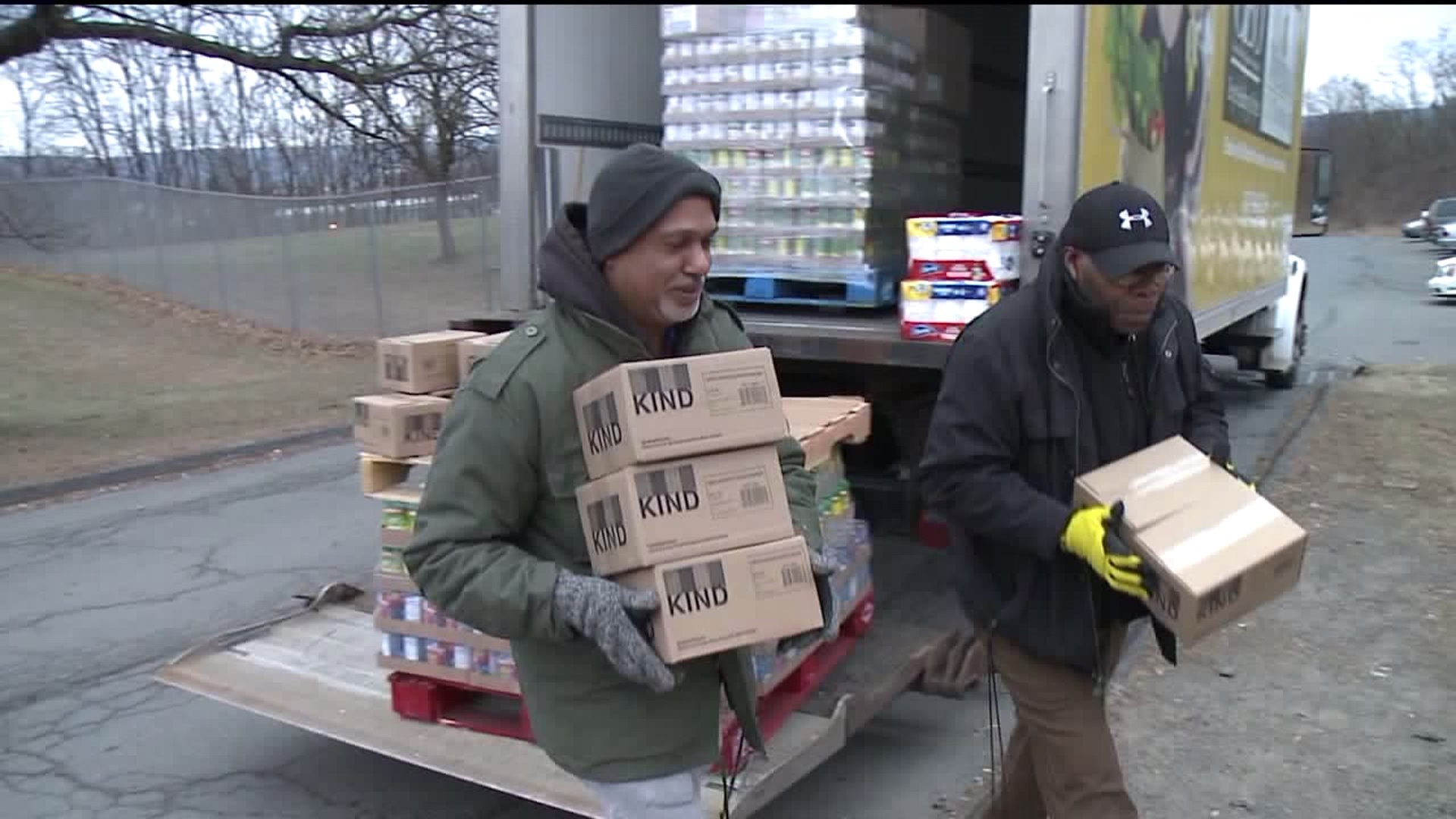 Largest Food Distribution for Keystone Mission in Wilkes-Barre