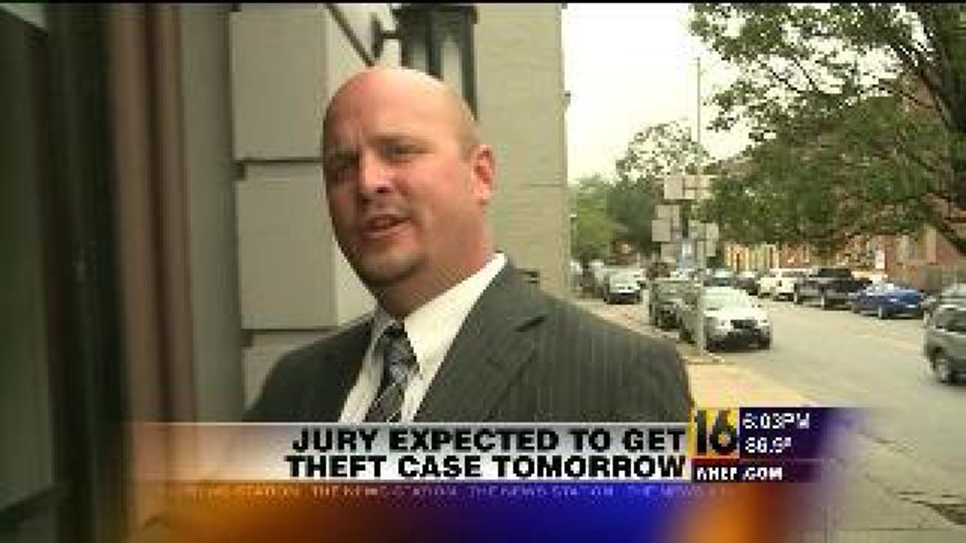 Former Commissioner on Trial for Theft