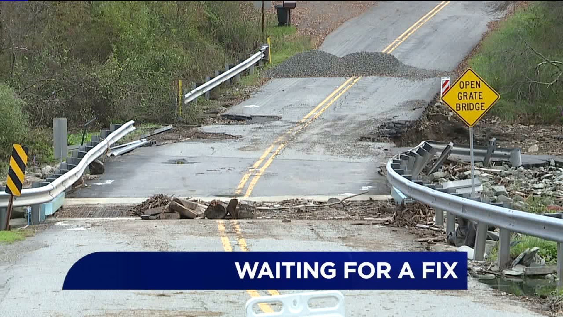 People Will Have to Keep Waiting for Fix on Flooded Bridge