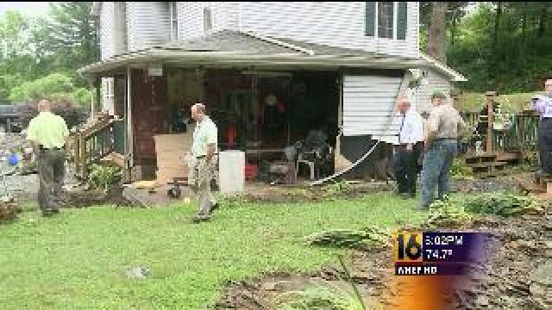Cleanup Continues in Clinton County