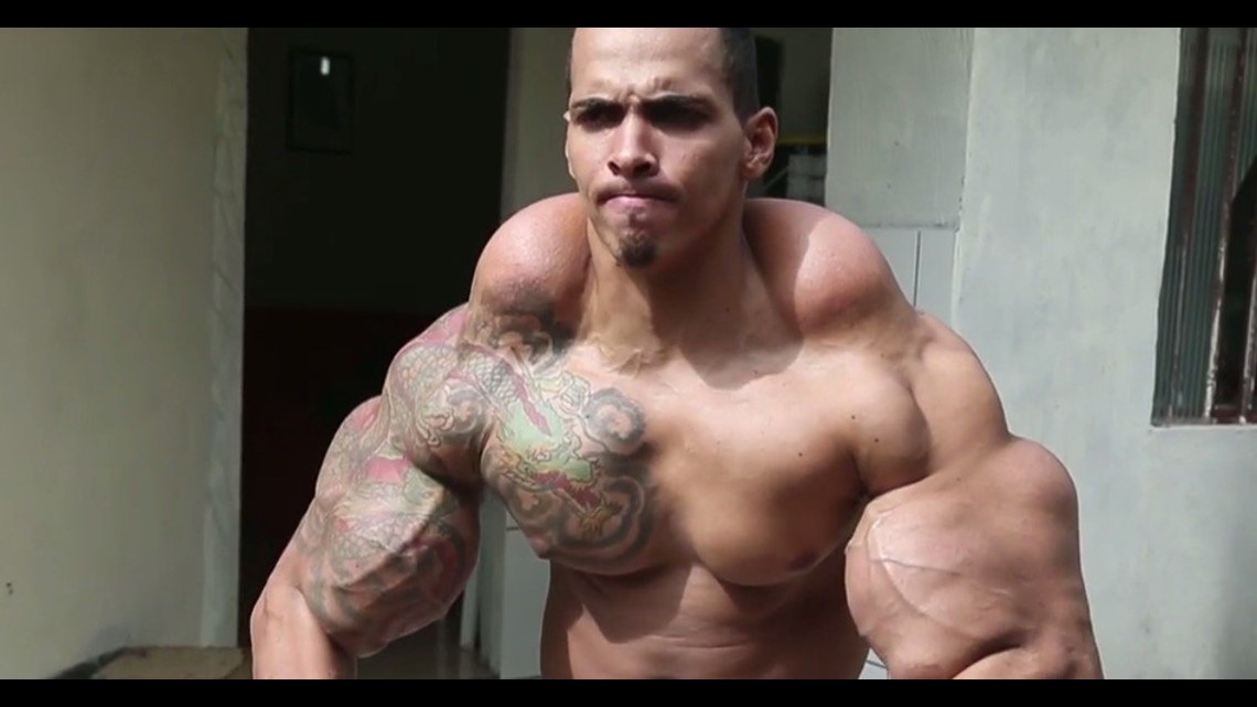 steroids before and after the rock