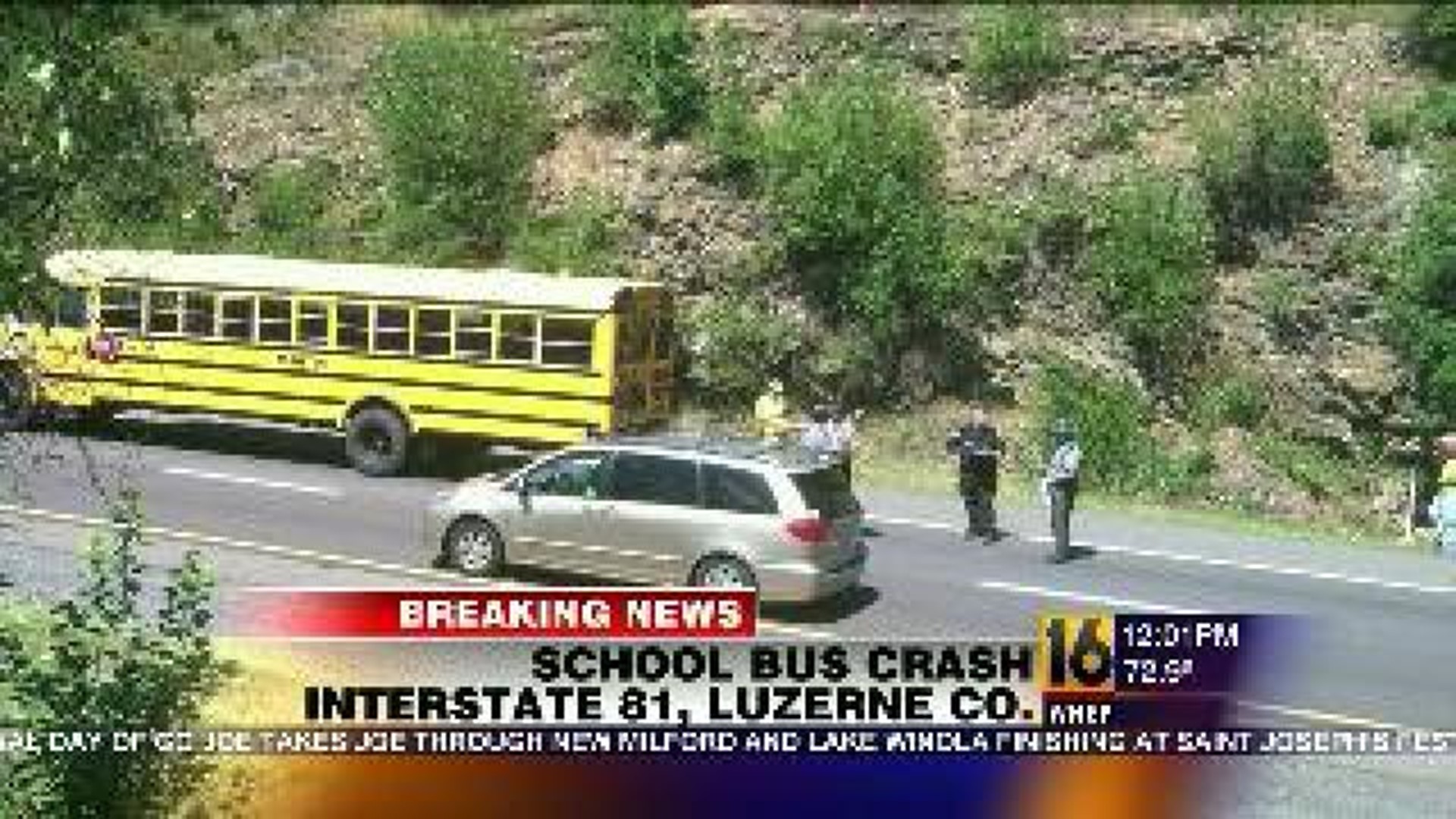 School Bus Crash Sends Children to Hospital