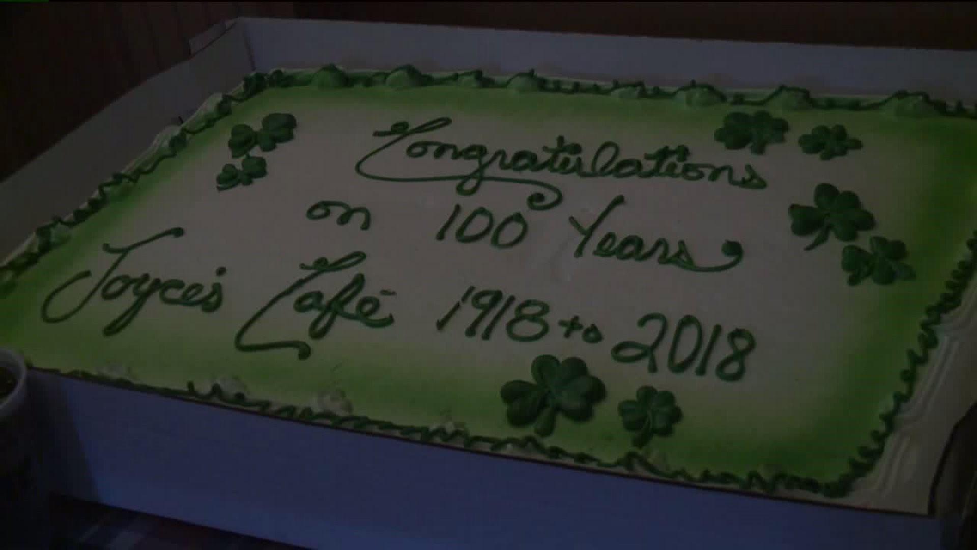 Joyce`s Caf Celebrates 100th Anniversary in Scranton