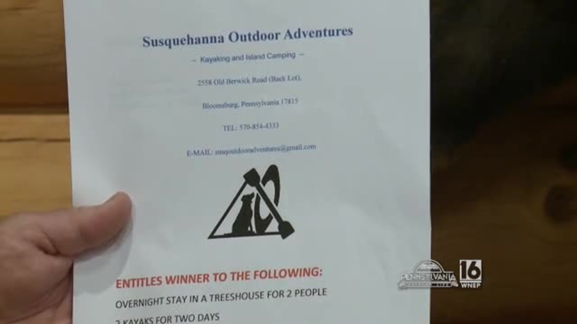 Susquehanna Outdoor Adventures Product Giveaway
