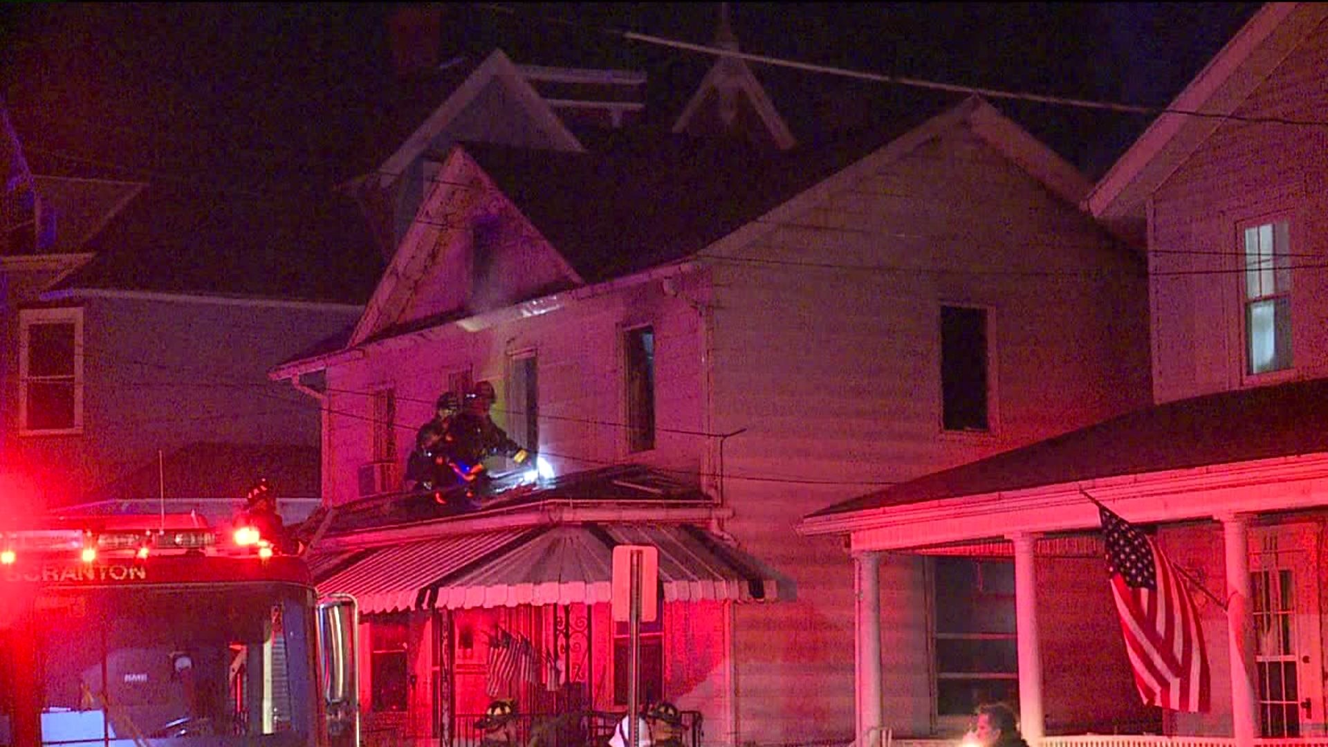 Two Displaced by Fire in Scranton