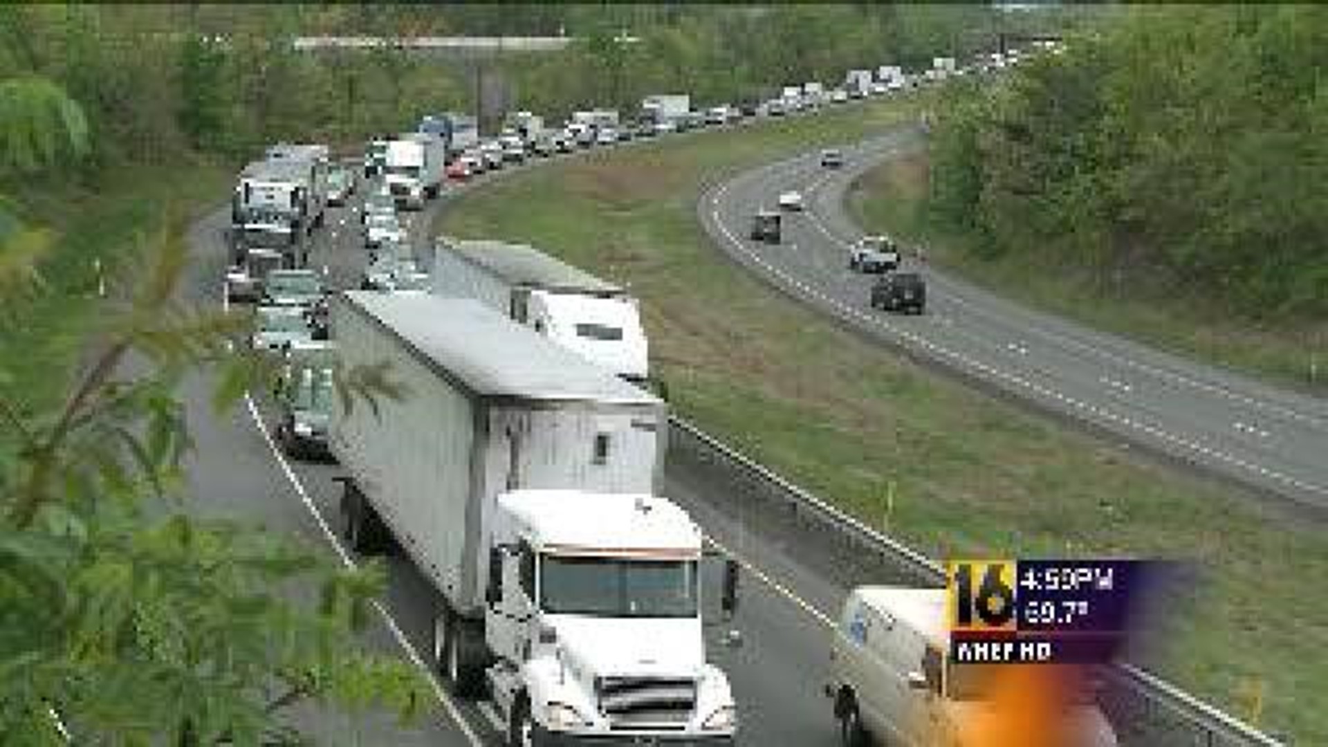 Road Work Means New Delays on I-81