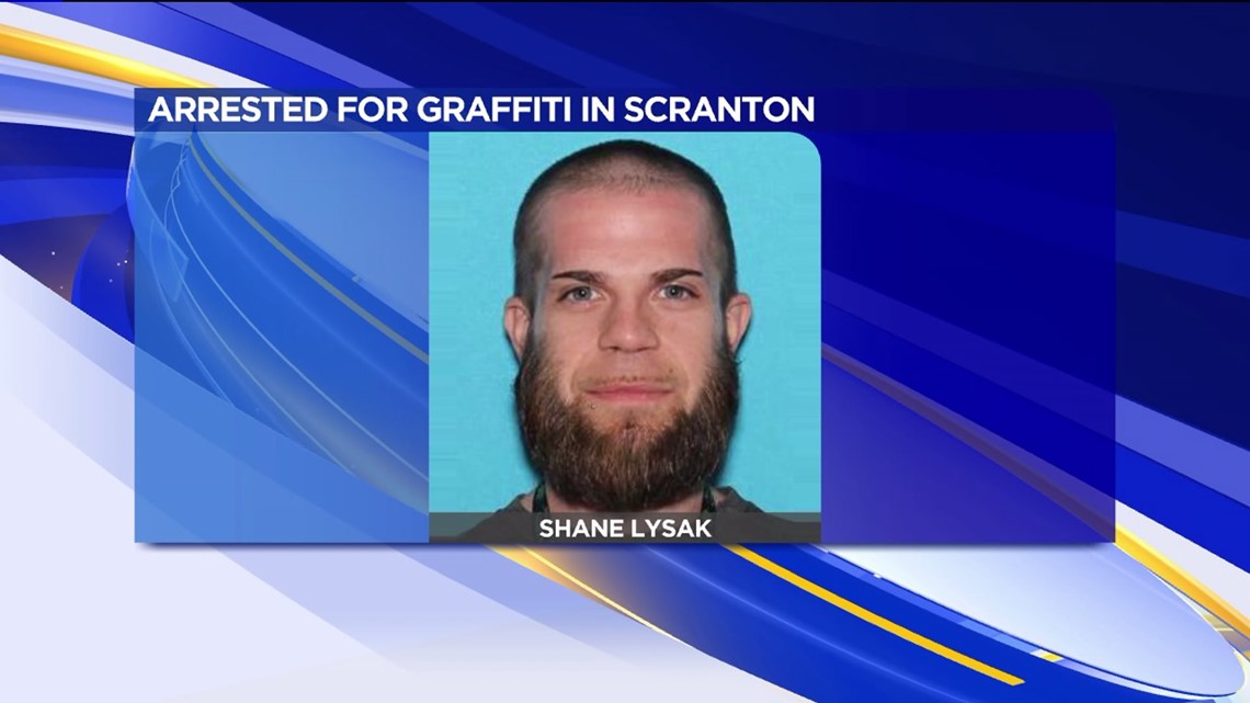 Scranton Police Arrest Graffiti Suspect