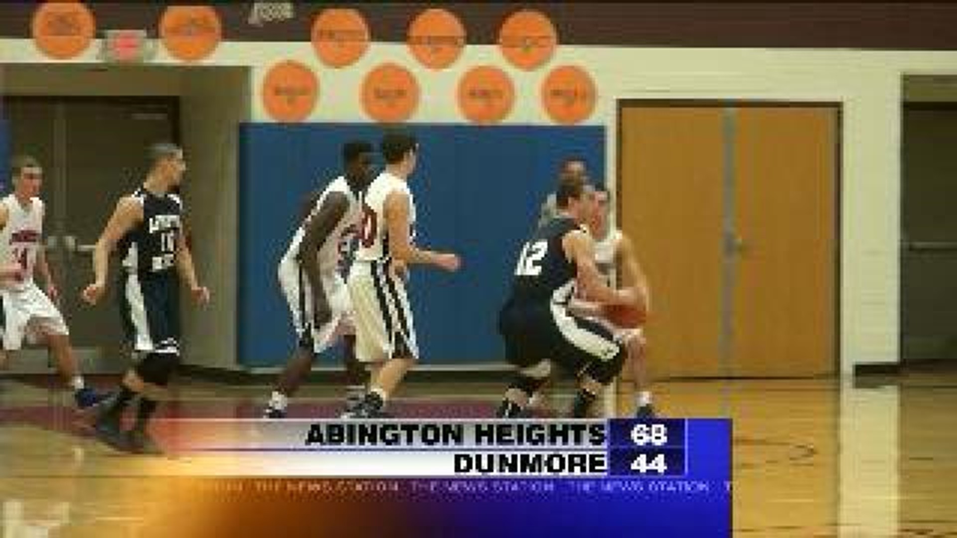 Abington Heights vs Dunmore Basketball