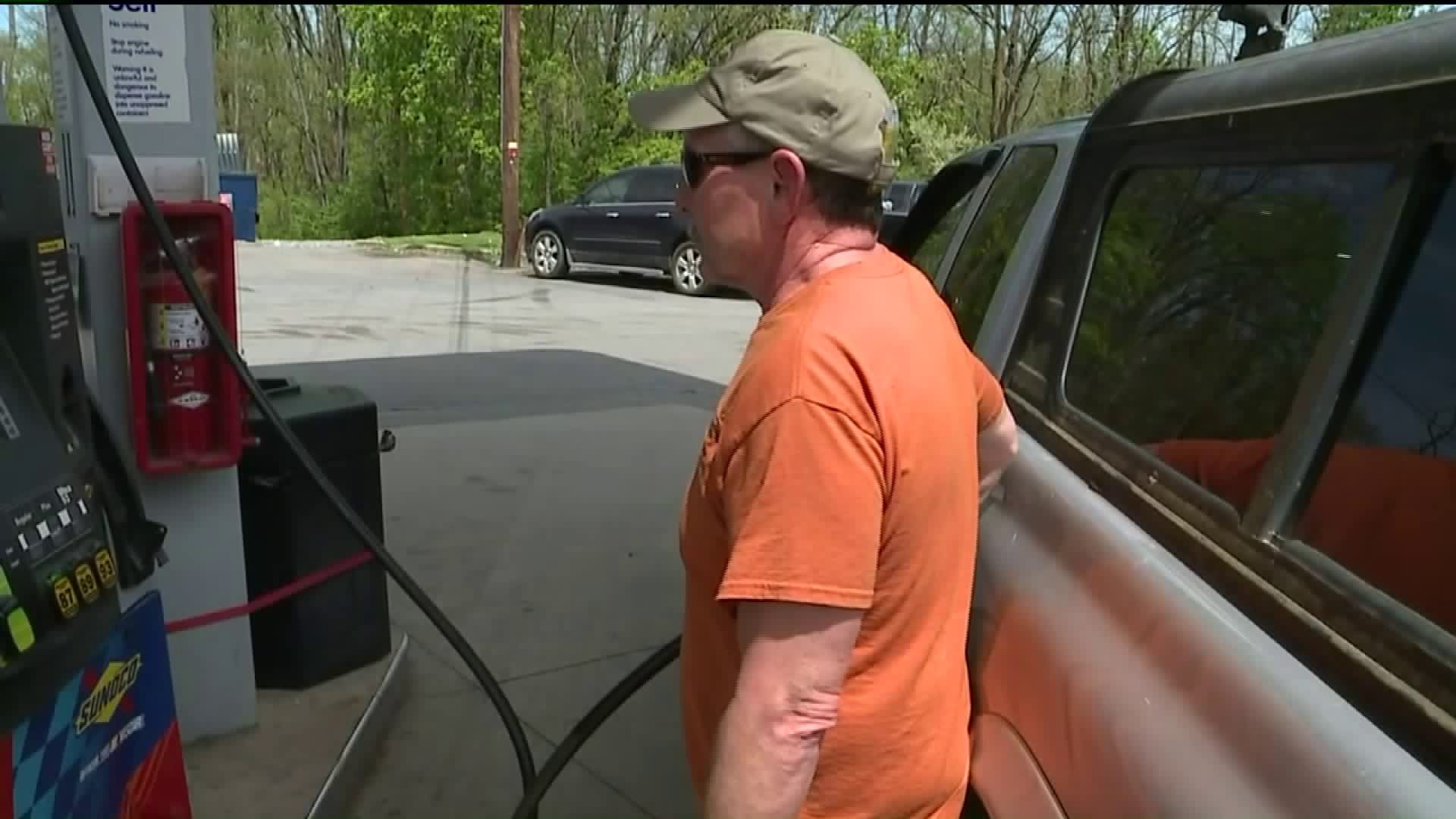Police Remove Skimming Device From Gas Pump