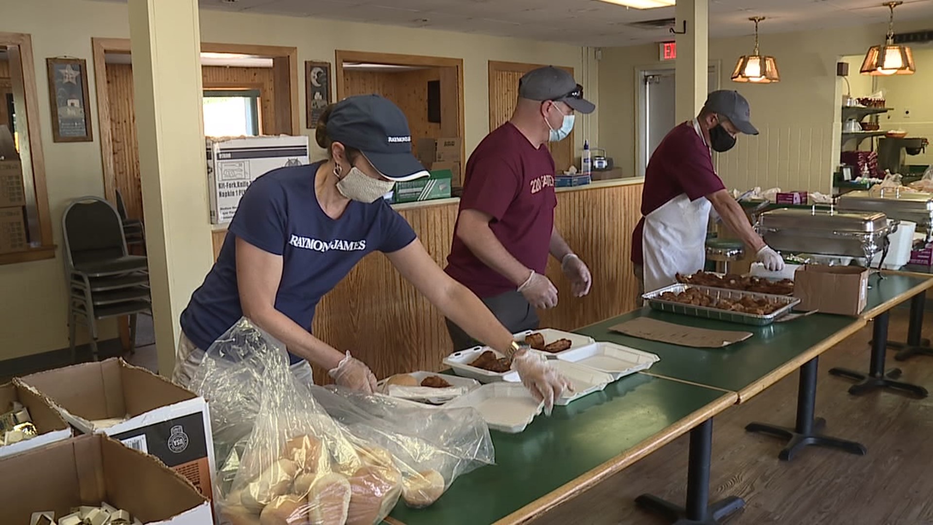 Pennsylvania Skill teamed up with 220 Eatery to distribute the dinners.