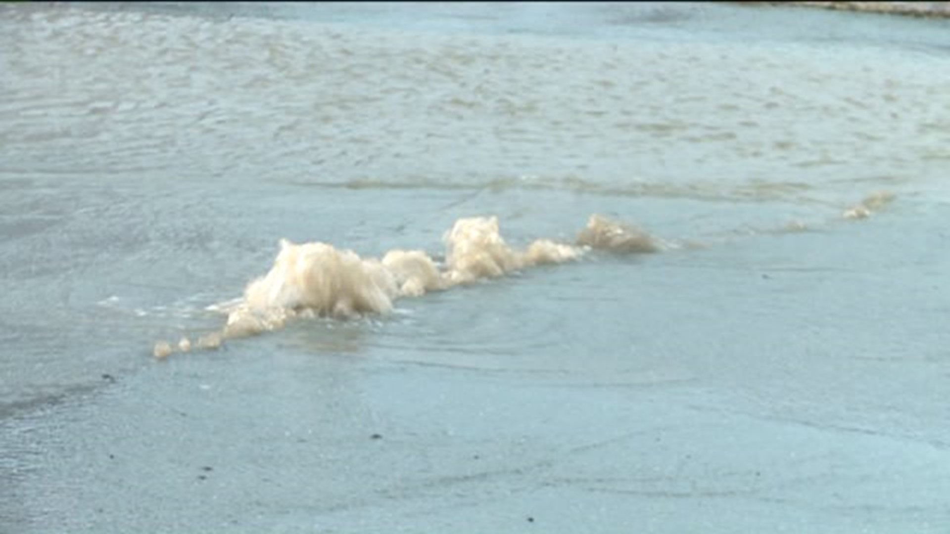Water Main Break in Scranton Closes Road, Floods Basements