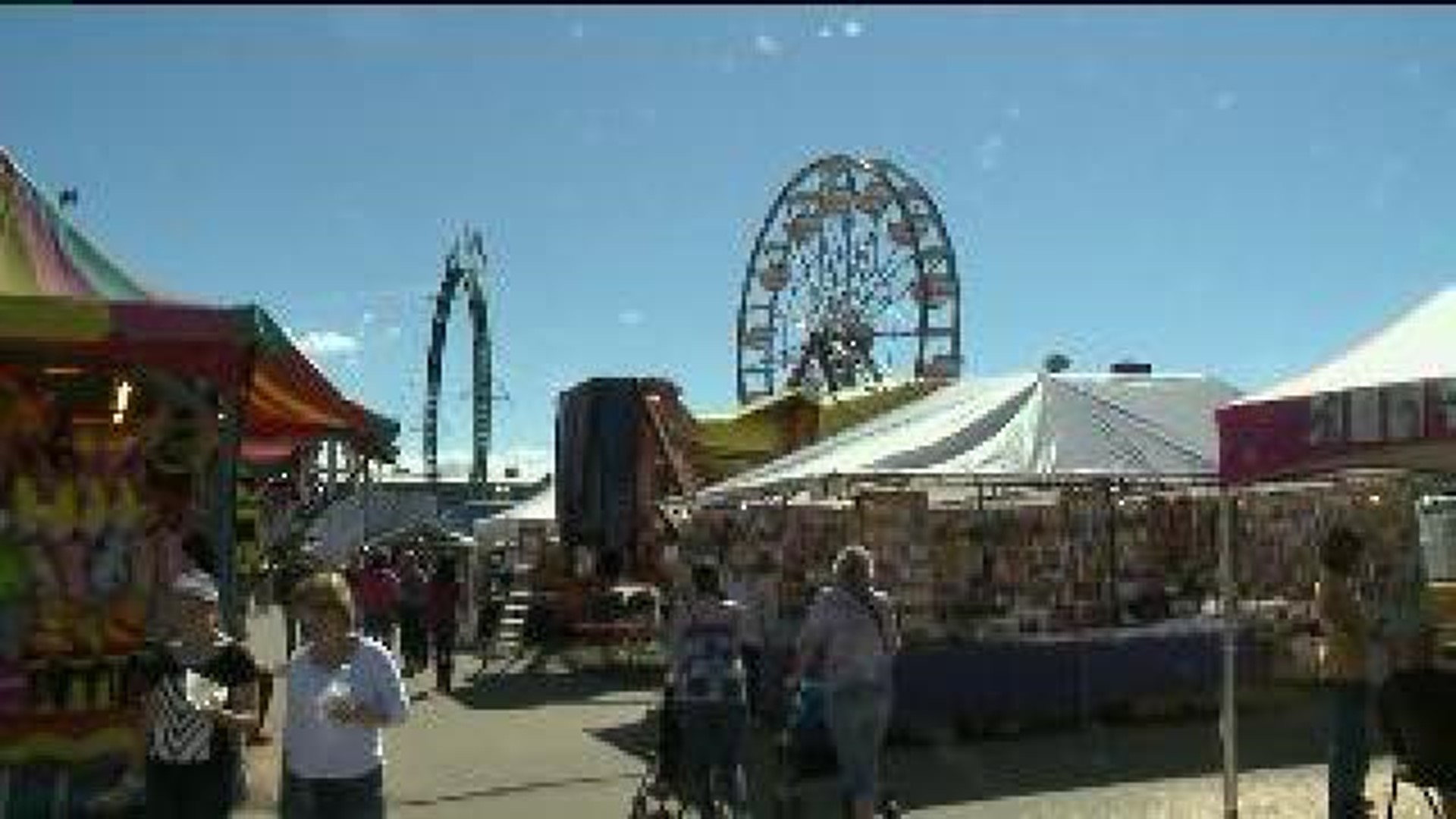 Rides and Games At The Bloomsburg Fair
