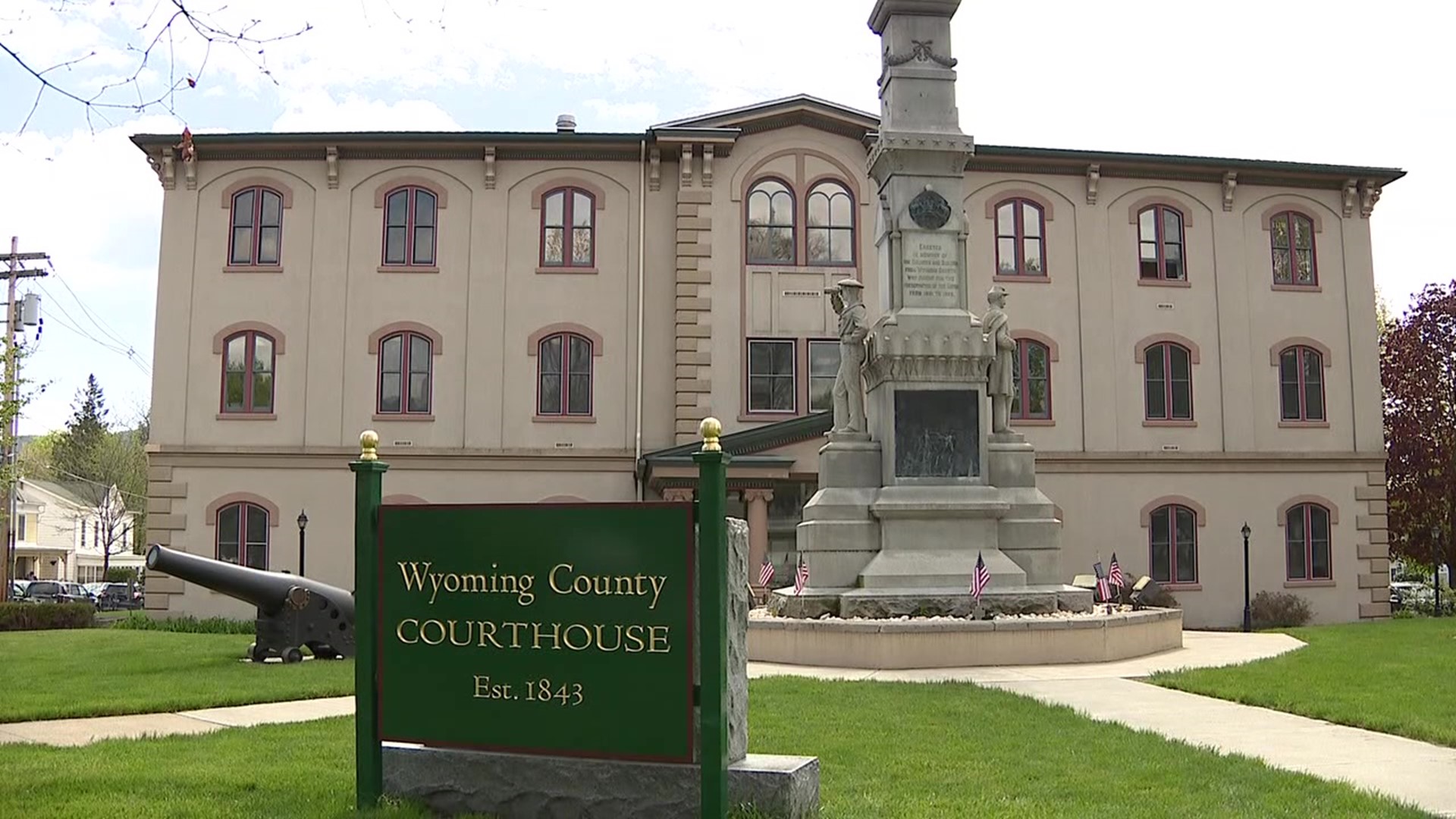 Wyoming County Courthouse closed wnep com