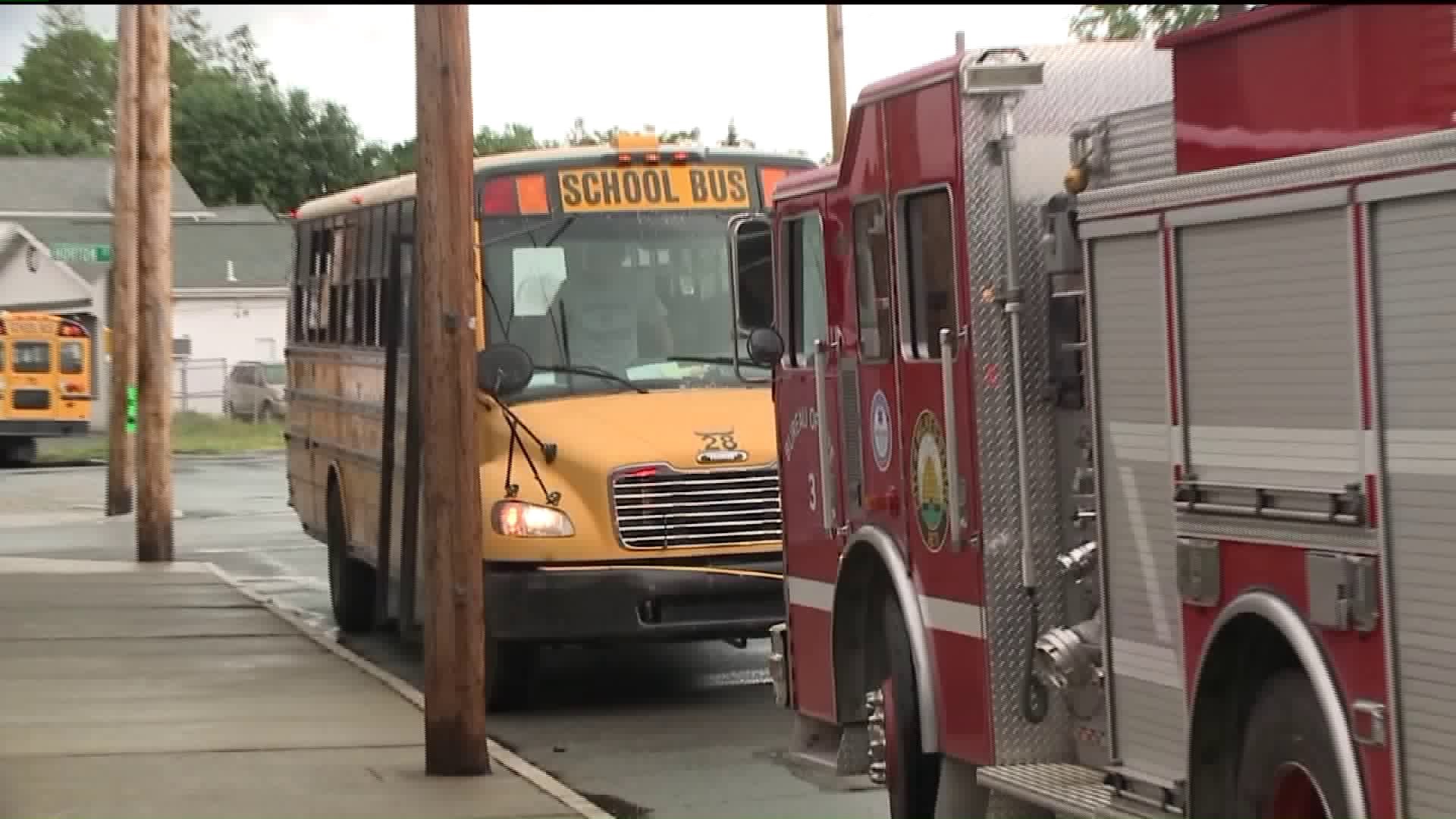 School Bus Involved in Crash in Wilkes-Barre