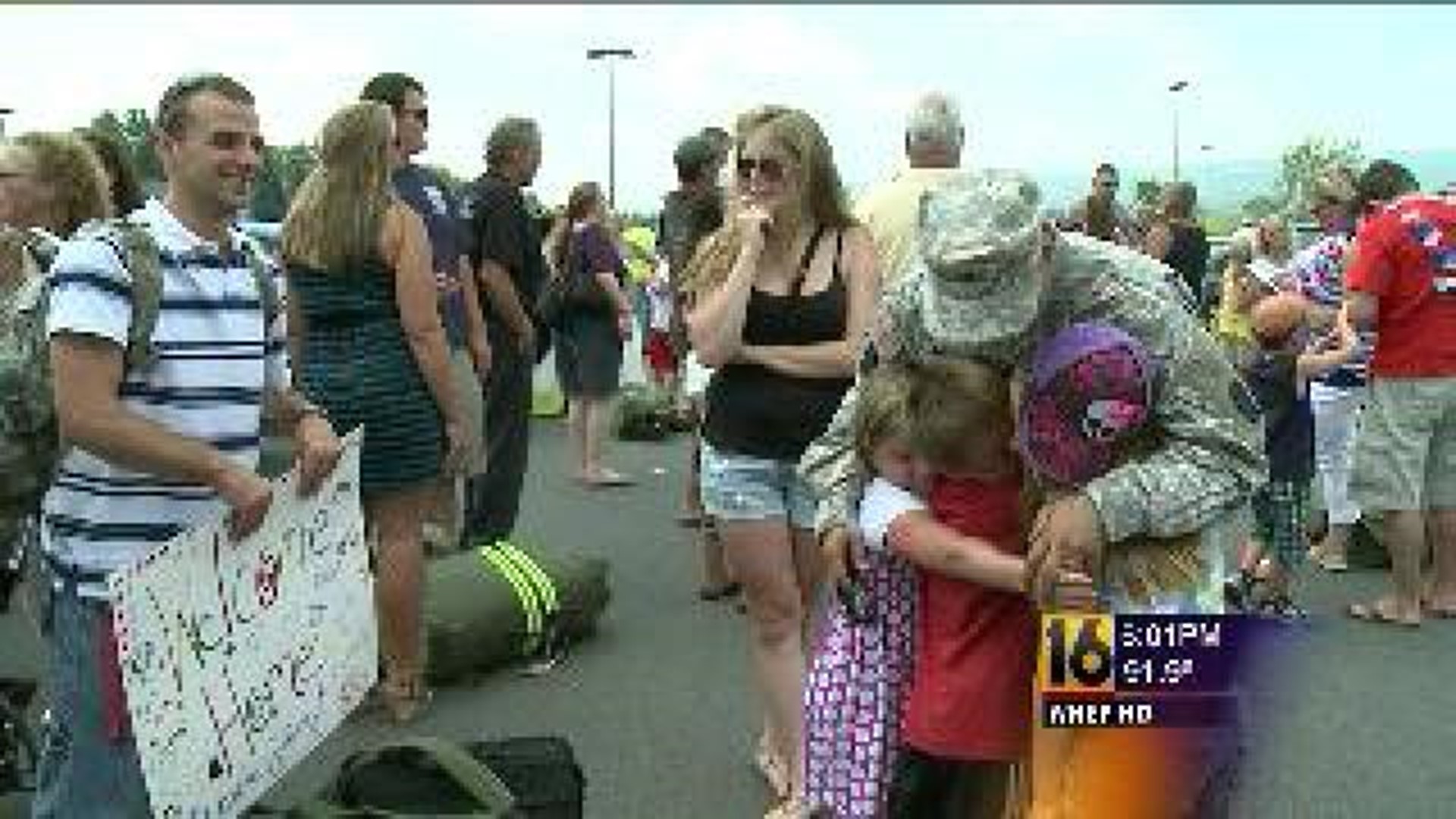 Welcome Home: Soldiers Return from Kuwait