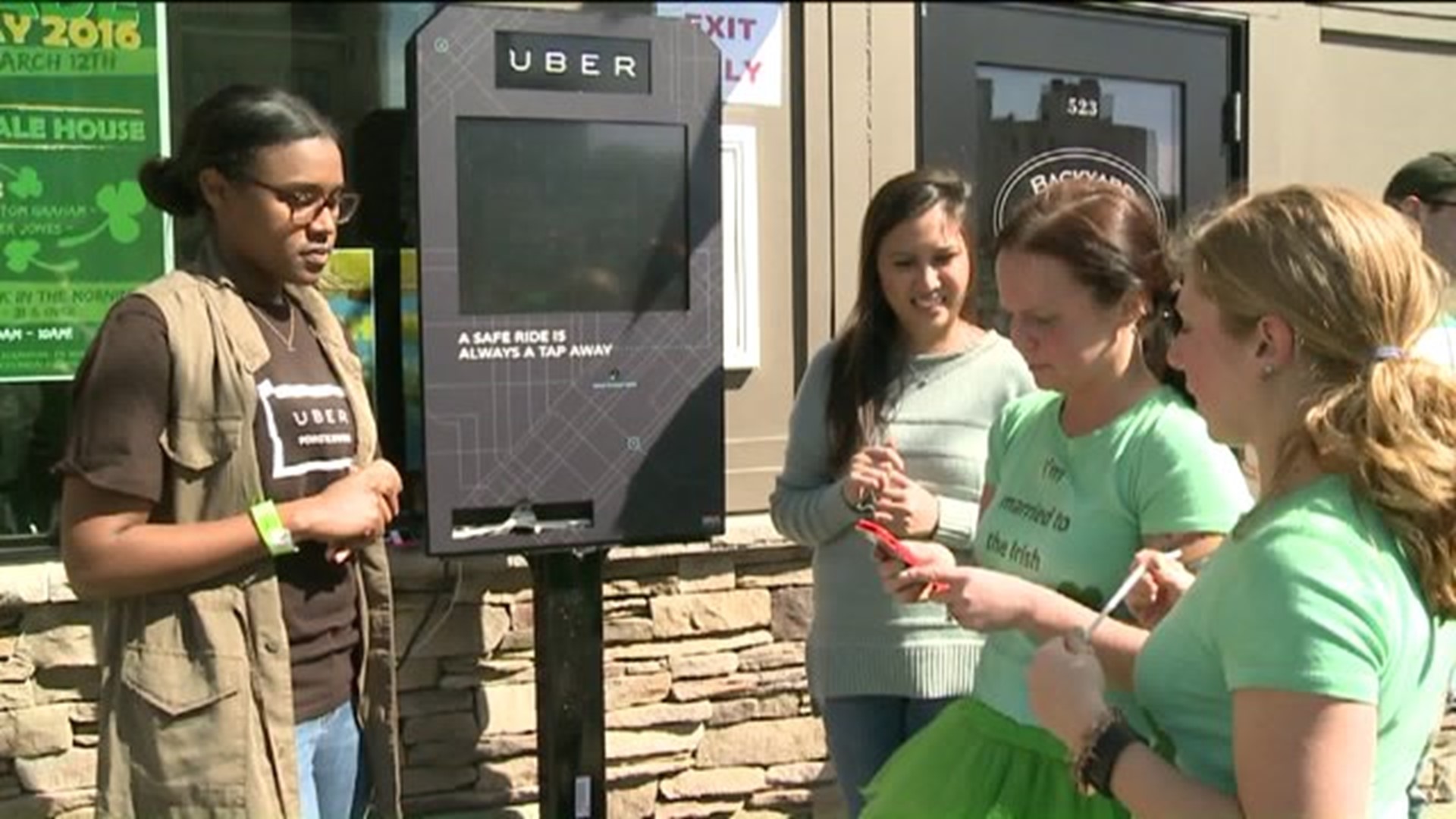 Uber, Backyard Ale House Team Up to Offer Free Rides on Parade Day in Scranton