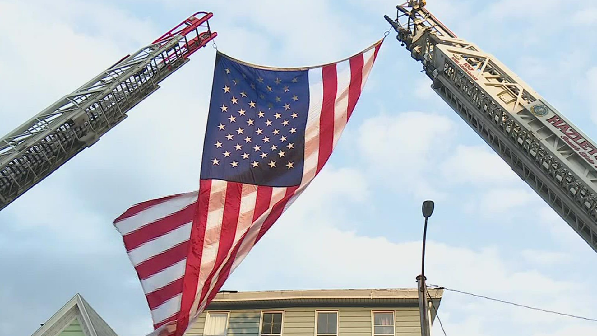 First responders in Luzerne County remembered the lives lost on September 11, 2001.