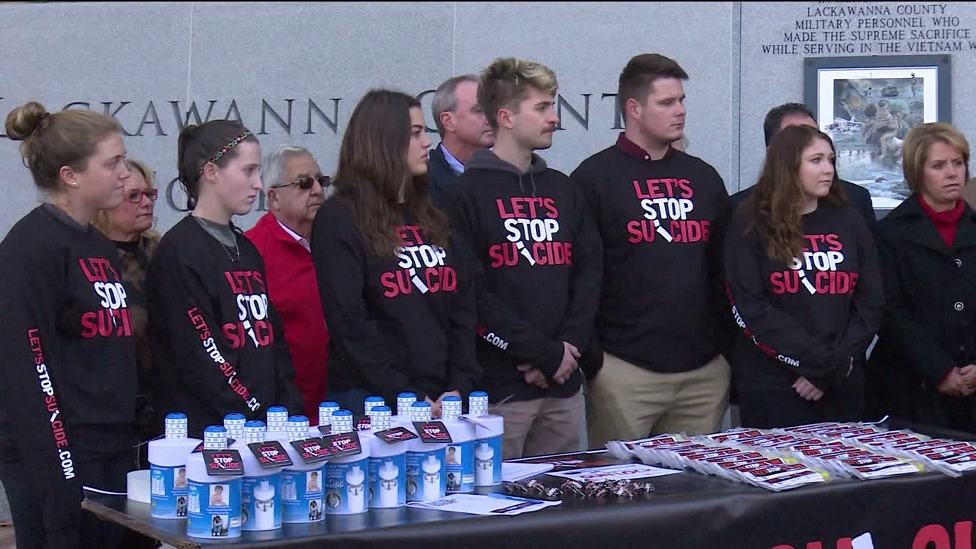 'Let's Stop Suicide' Initiative Launched in Scranton
