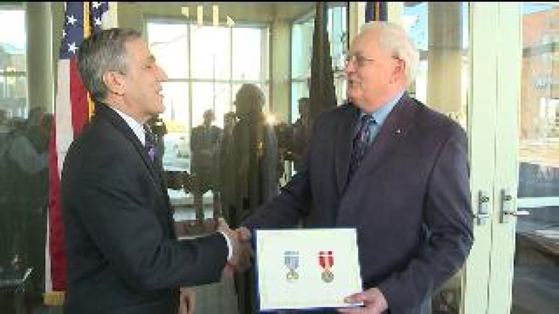Veterans Receive Medals