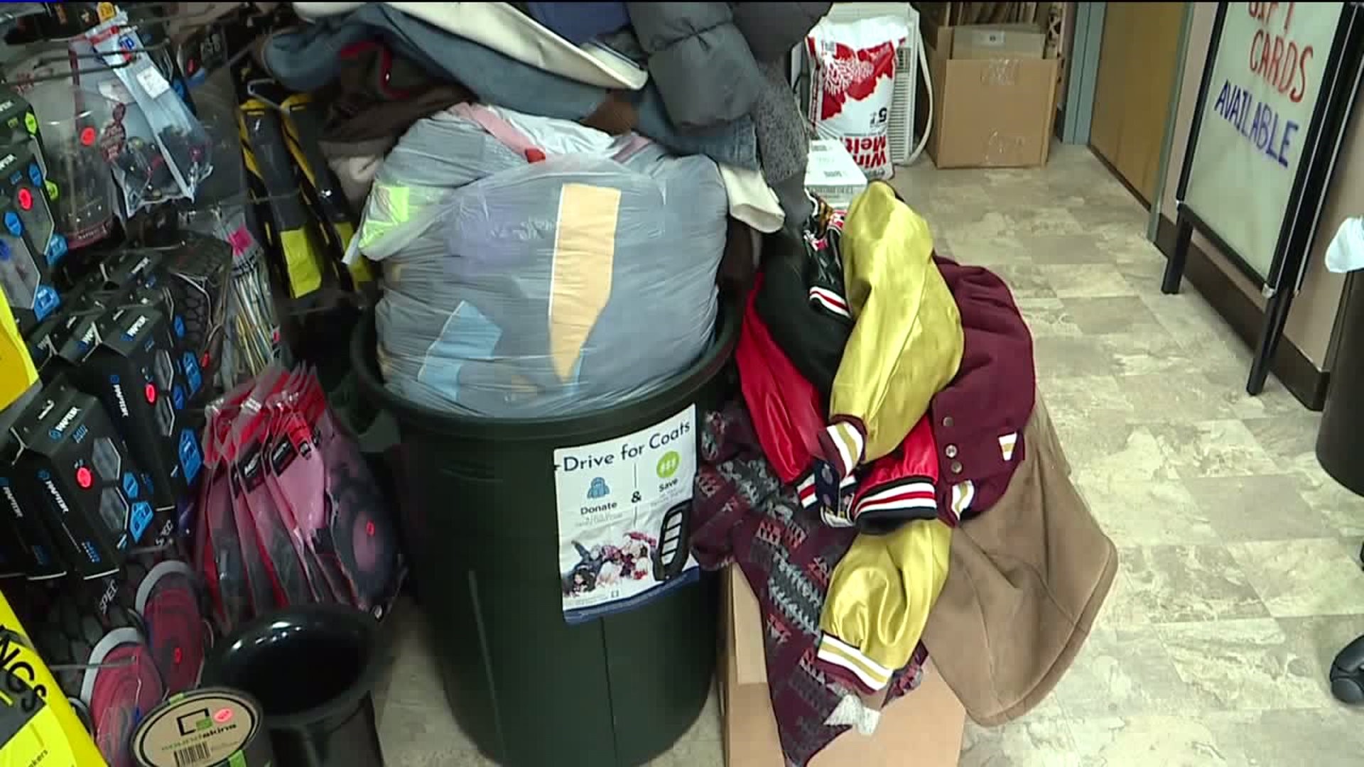 Pottsville Business Collecting Coats to Keep Folks Warm