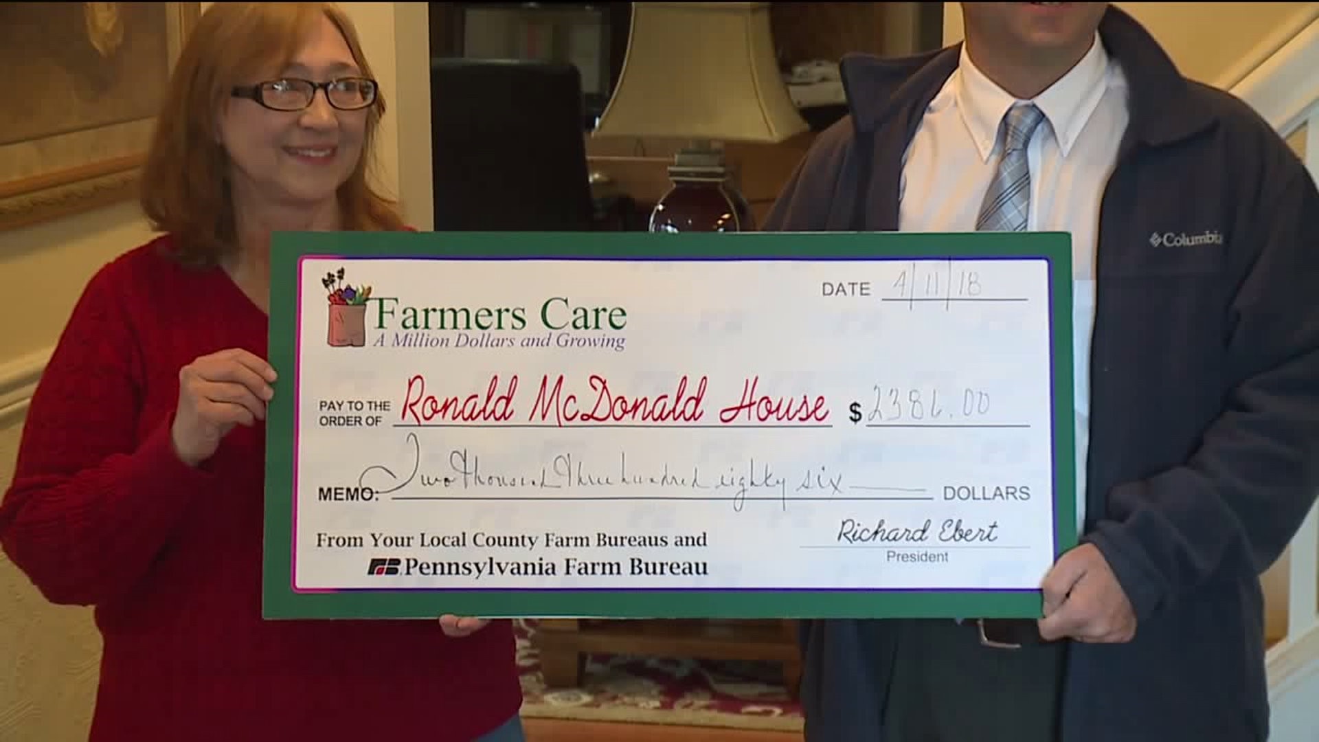 Farmers Deliver to Ronald McDonald House