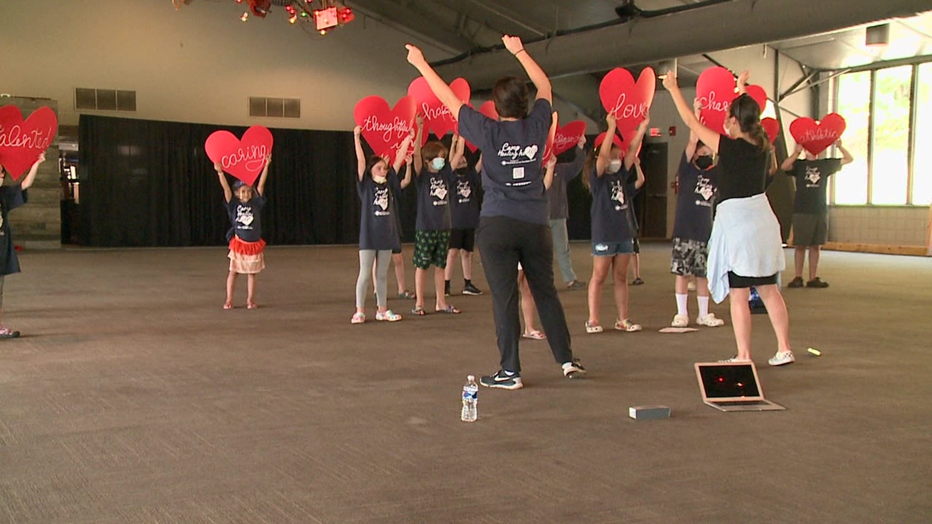 There's a camp in our area that's helping young hearts heal. Newswatch 16's Kerry Kearns takes us to the unique place in Lackawanna County.