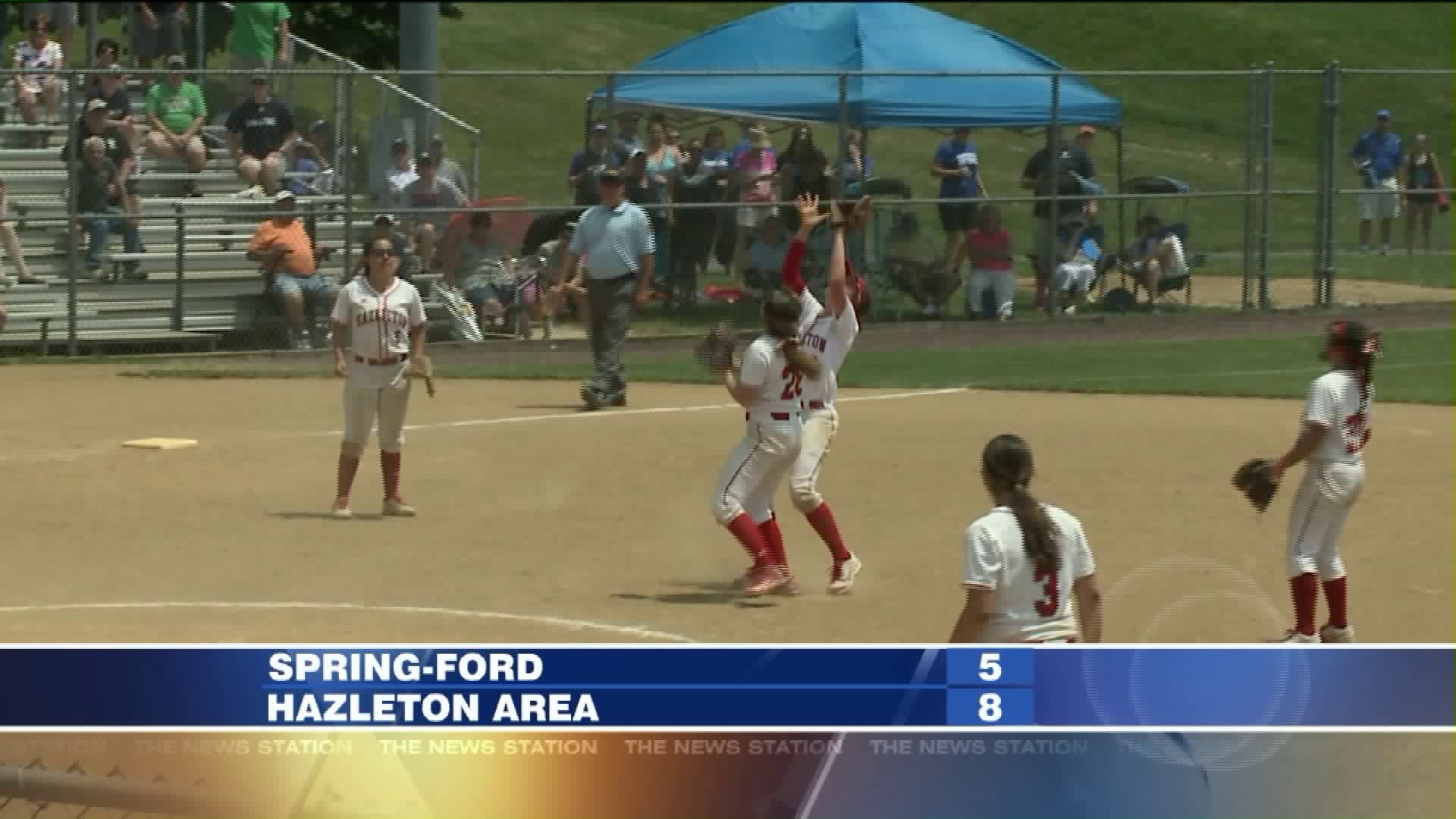 Hazleton Area vs Spring-Ford softball