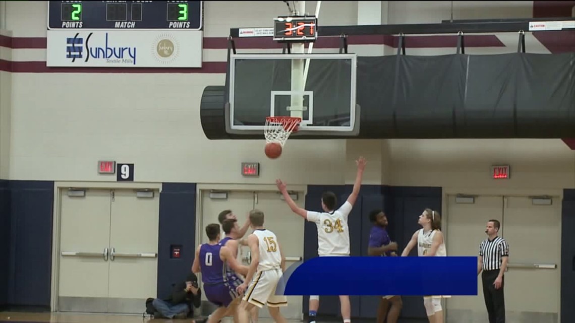 Shamokin vs Montoursville boys basketball