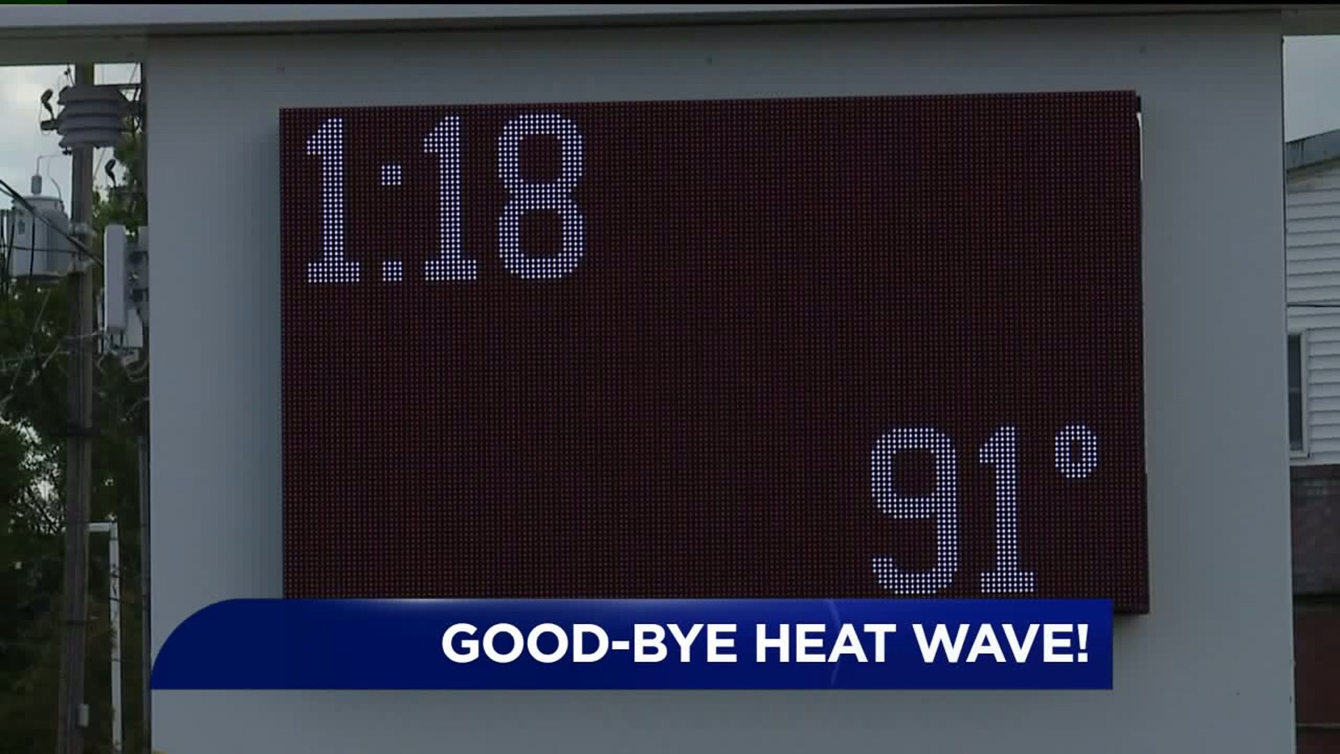 Goodbye, Heat Wave!