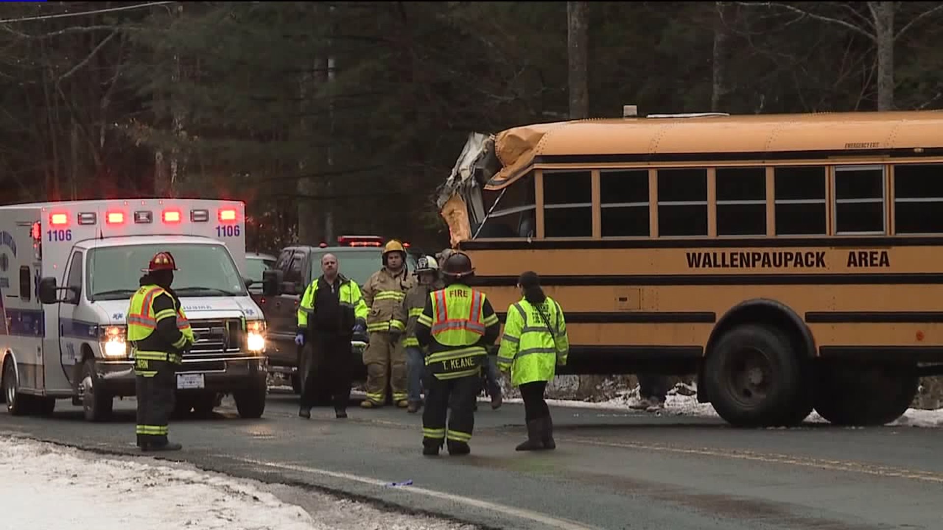 School Bus Involved in Crash in Poconos