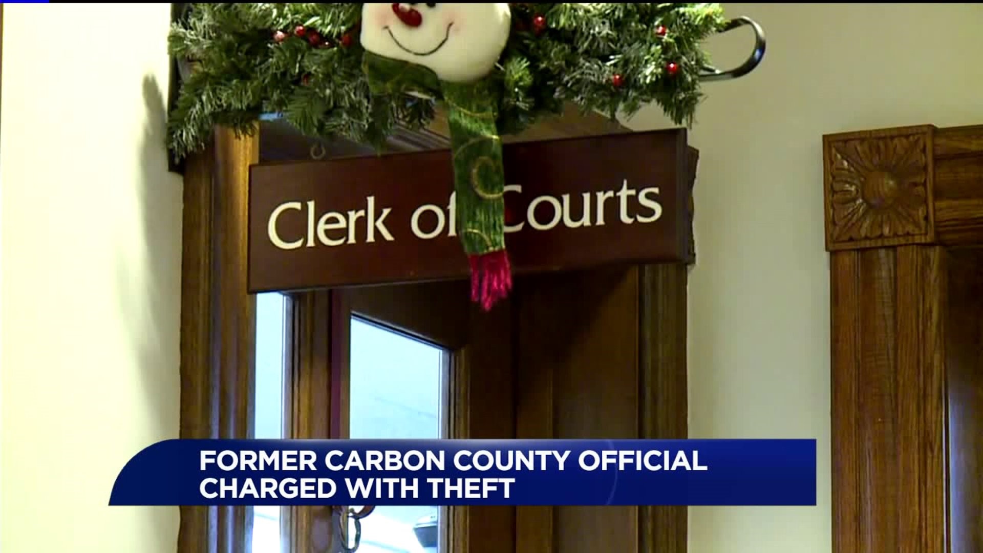 Former Carbon County Official Charged with Theft