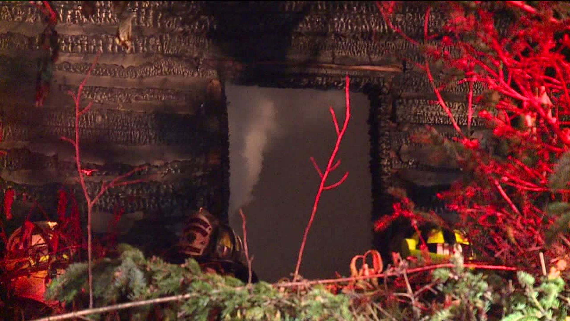 Fire Wrecks Vacant House in Luzerne County