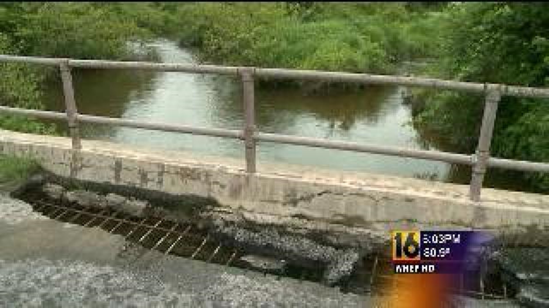 Bridge Closure in Cherry Valley