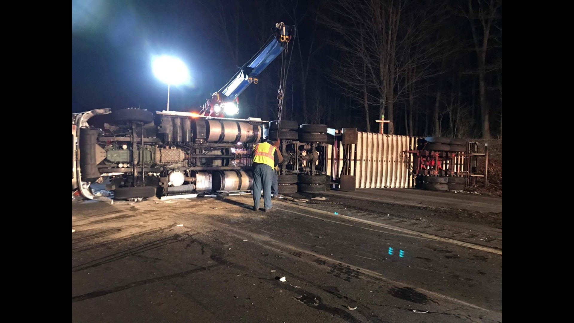 Interstate 80 Reopened after Rig Wreck in Monroe County | wnep.com