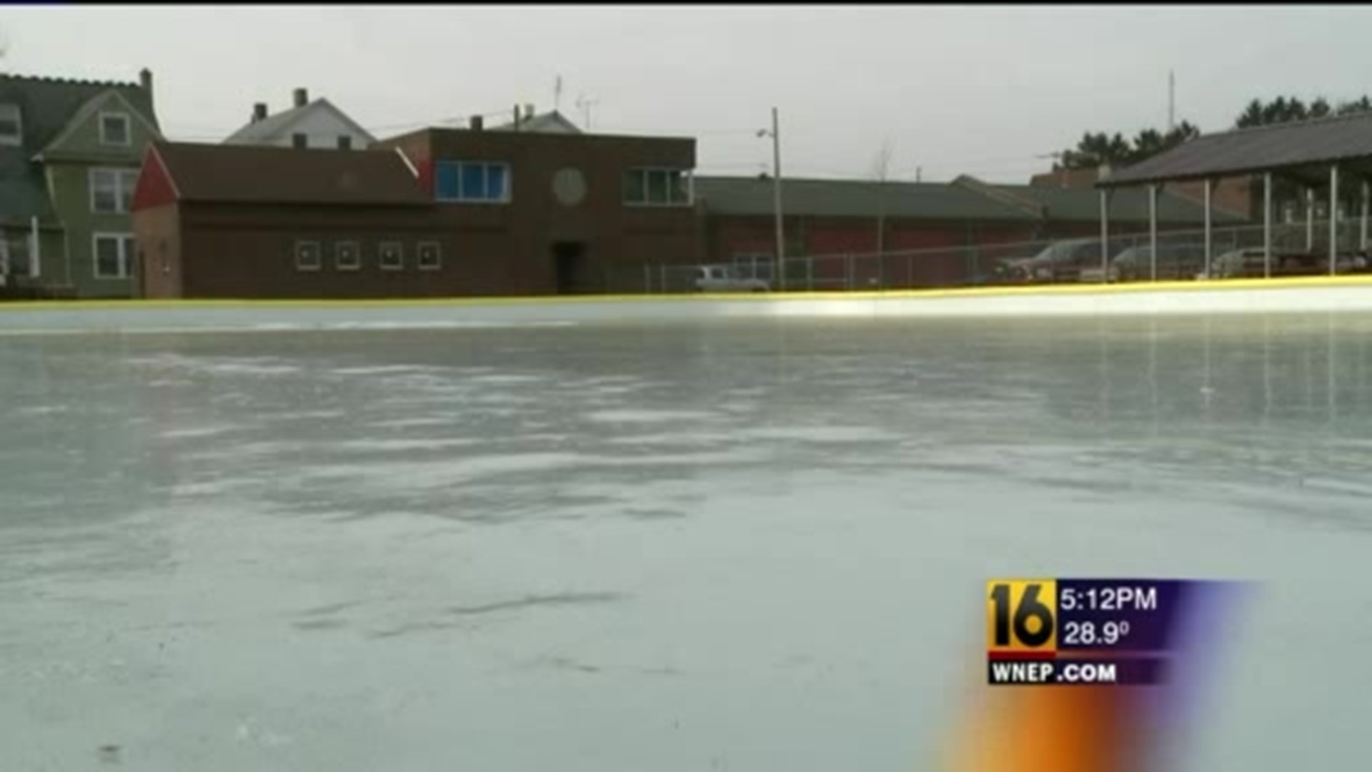 Warmer Weather Melst Ice Rink Plans