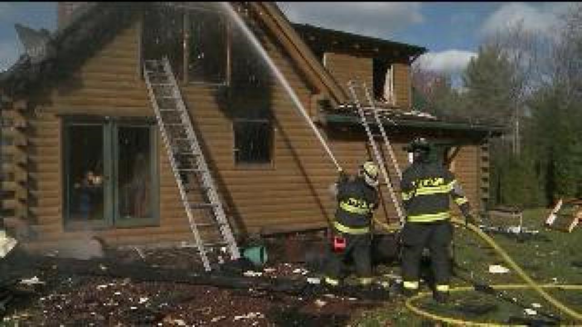 Carbon County Home Ruined In Fire