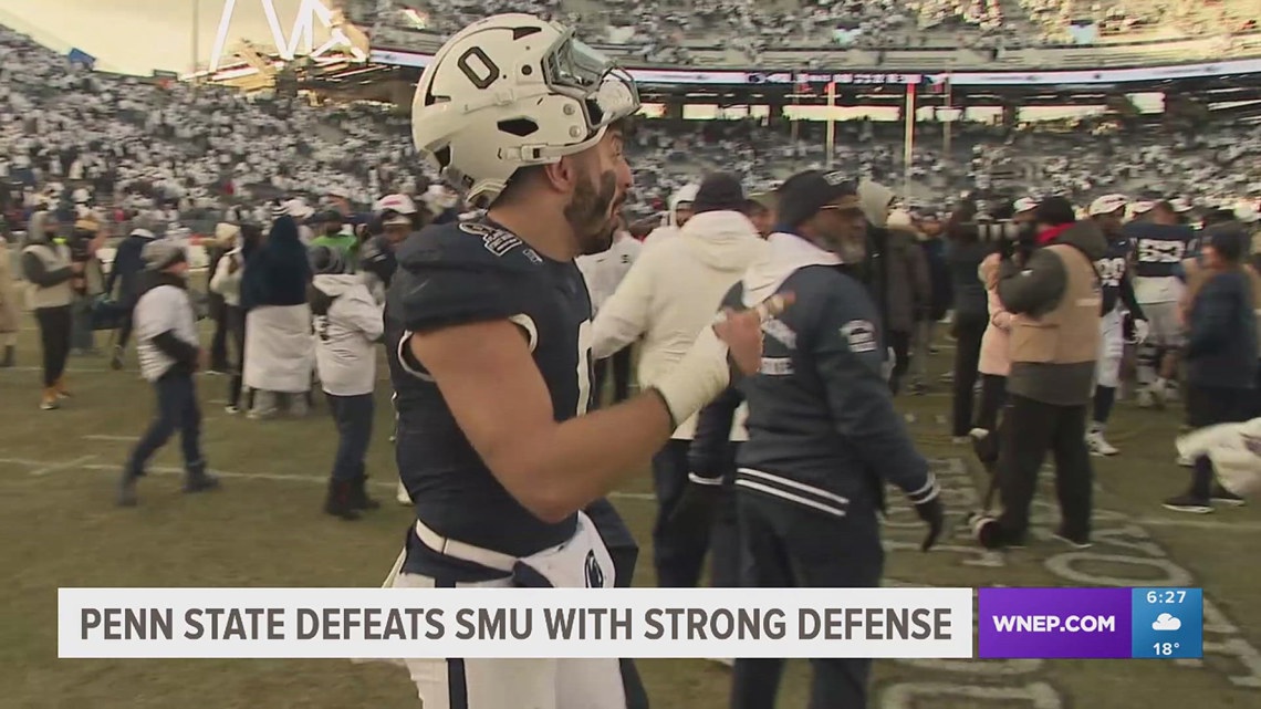 Penn State Reacts To Dominant Defense In College Football Playoff Win