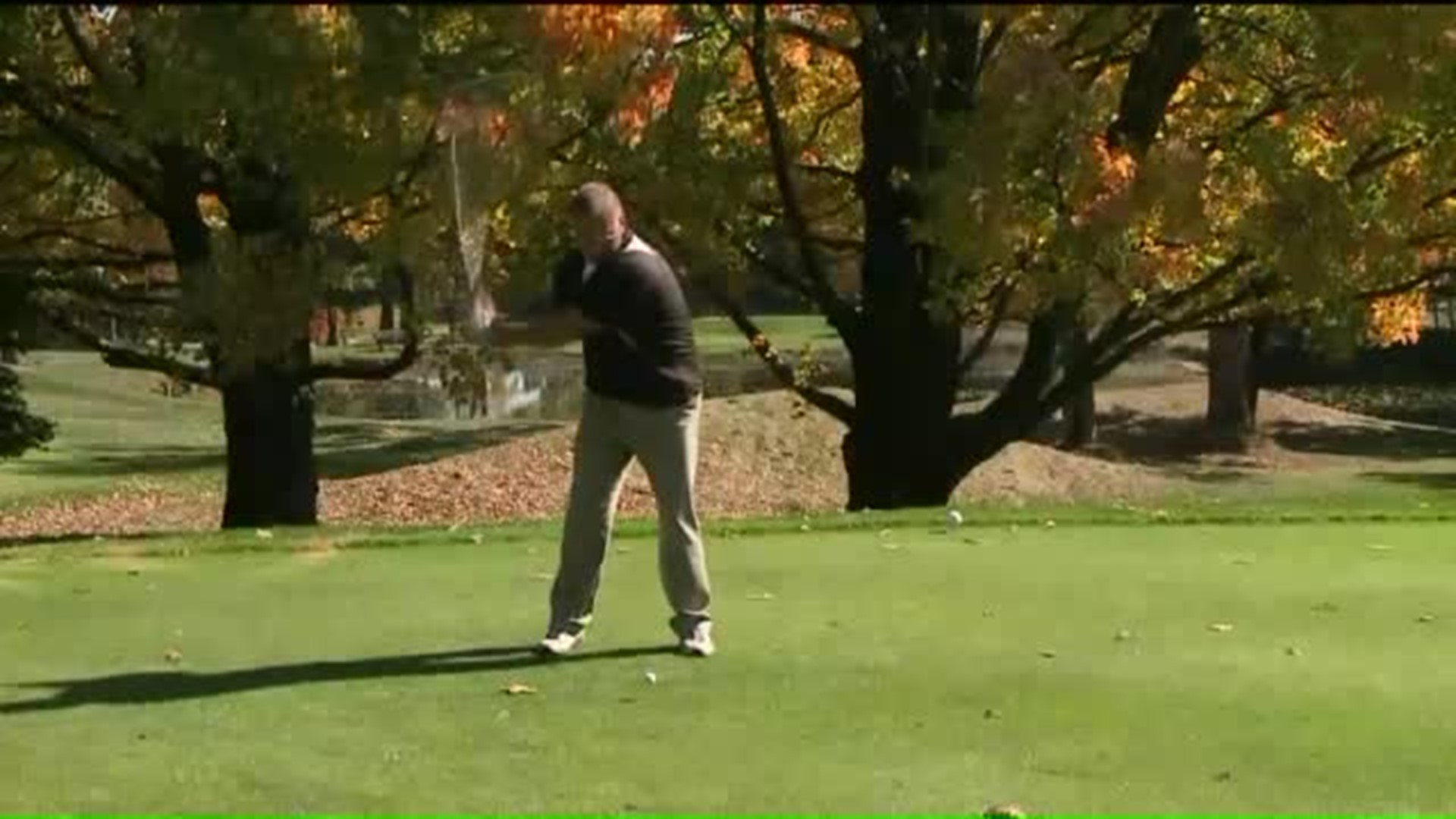 Golfers Taking Advantage of Good Weather in the Poconos