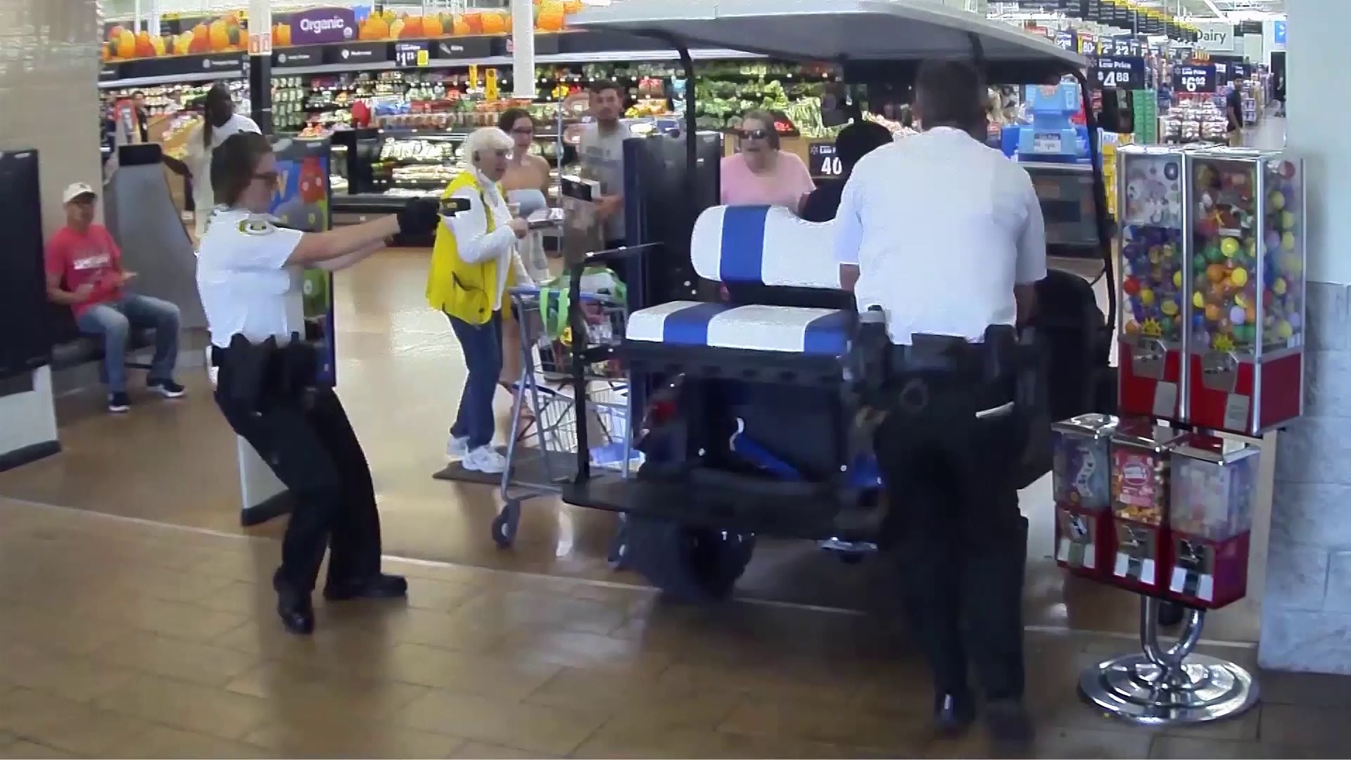 Florida Man Drives Golf Cart into Walmart During Liquor Dispute