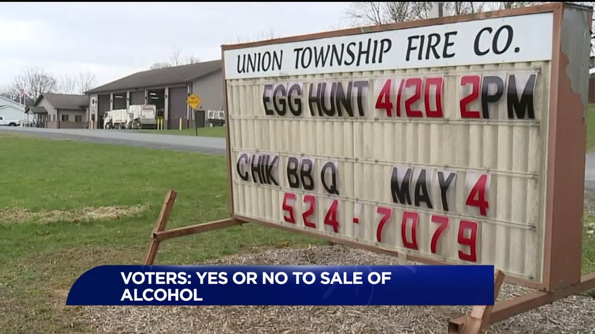 Fire Company Hopes Ballot Question Will Allow Alcohol Sales