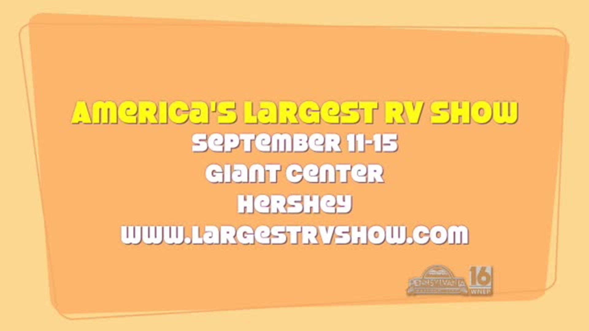 America's Largest RV Show Ticket Giveaway