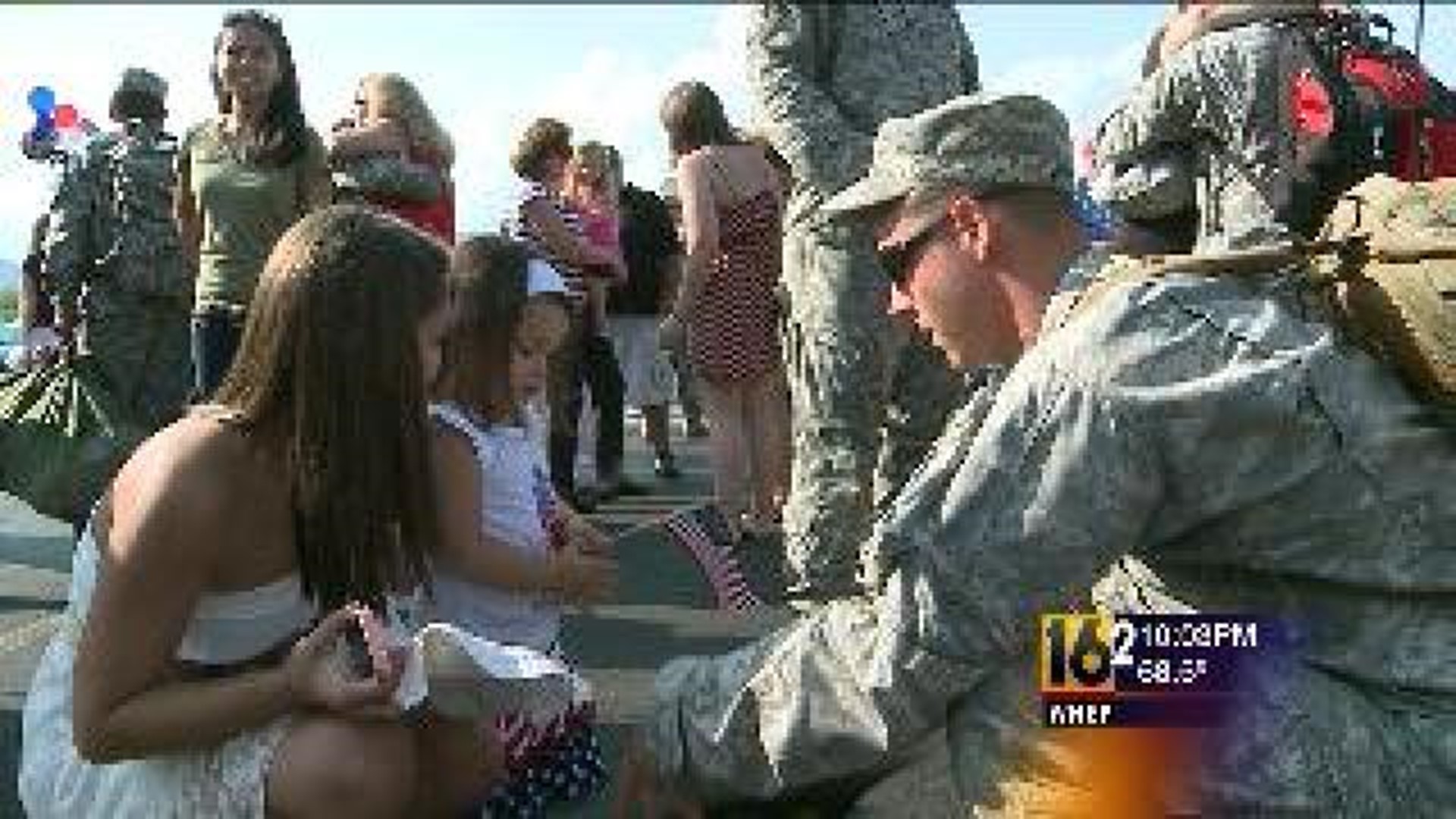 Second Wave Of National Guards Return Home