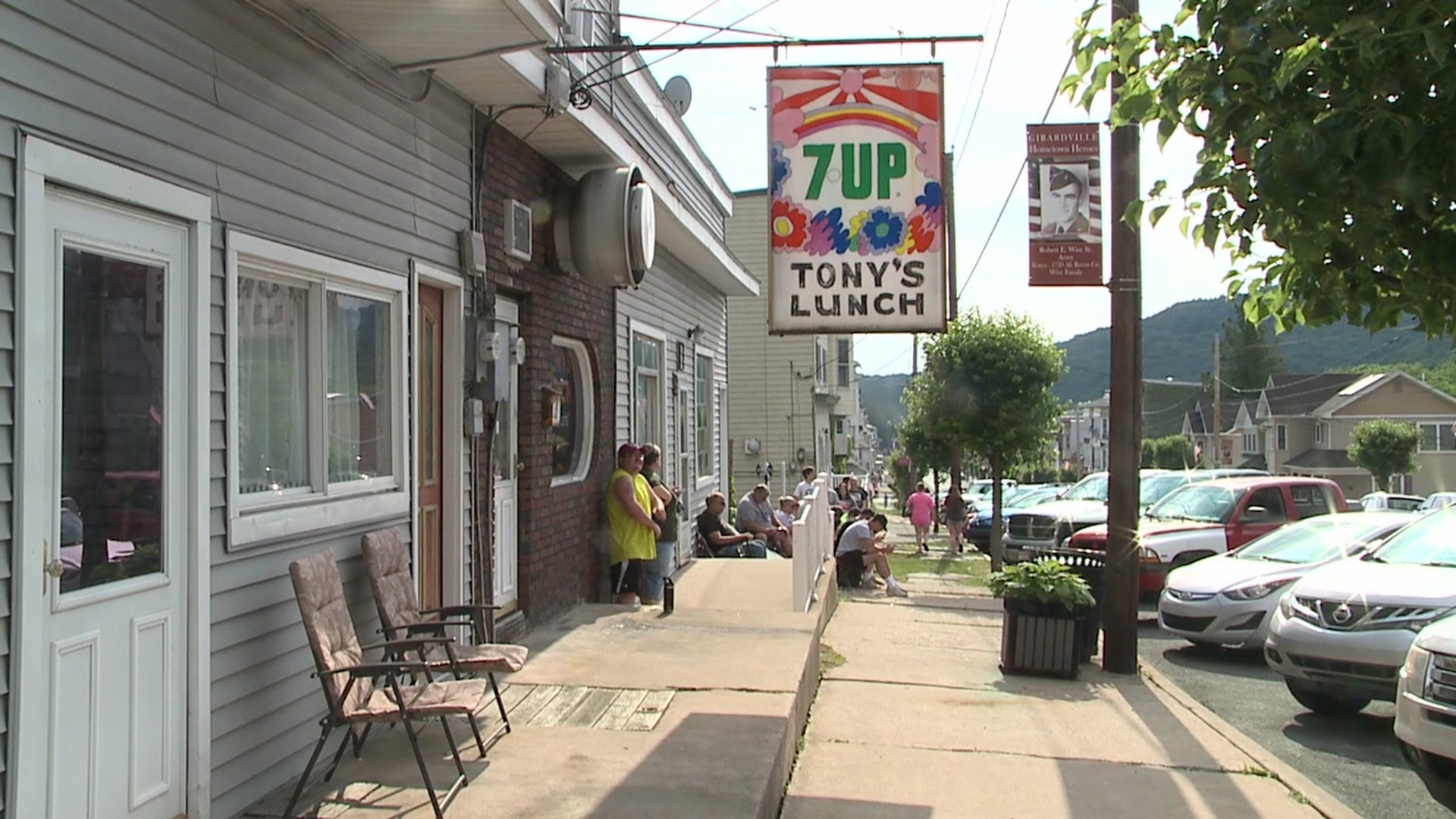 Tony's Lunch in Girardville was ready to serve up 500 burgers on the first night back since COVID-19 closed its doors.